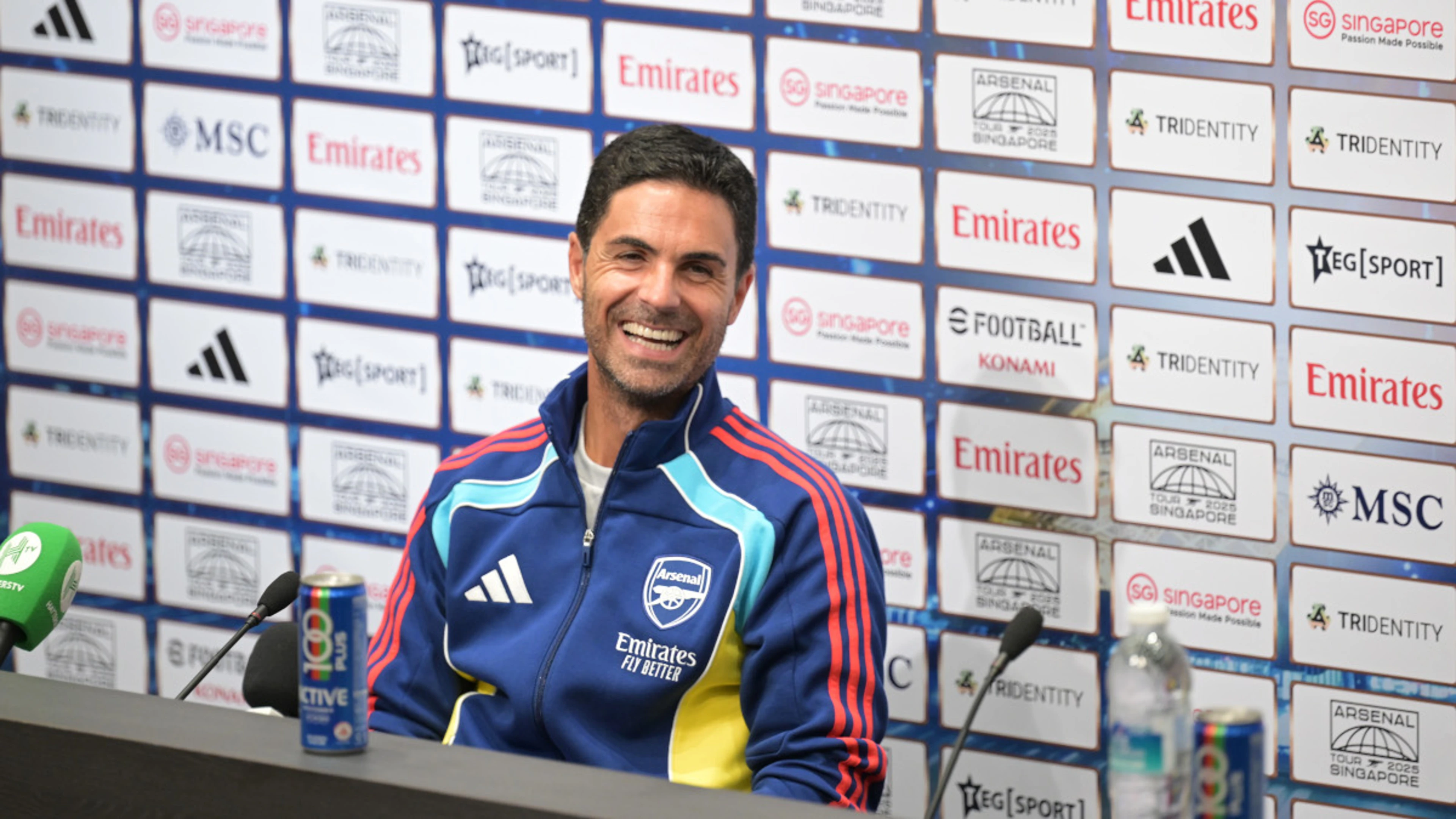 Arteta coy on Gyokeres, but says 'a lot of time left' for transfers