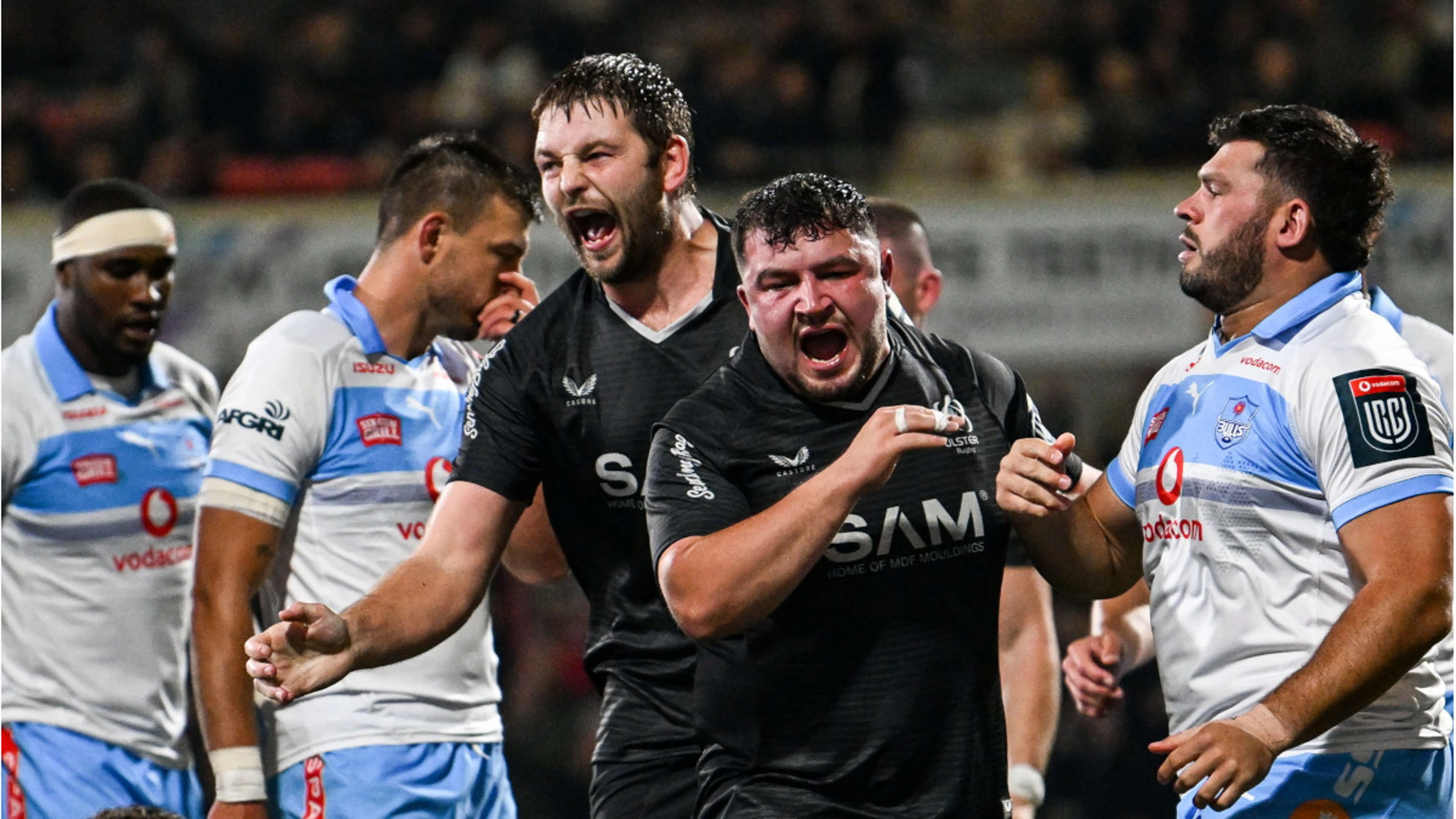 Three-try blitz downs sloppy Bulls in Belfast