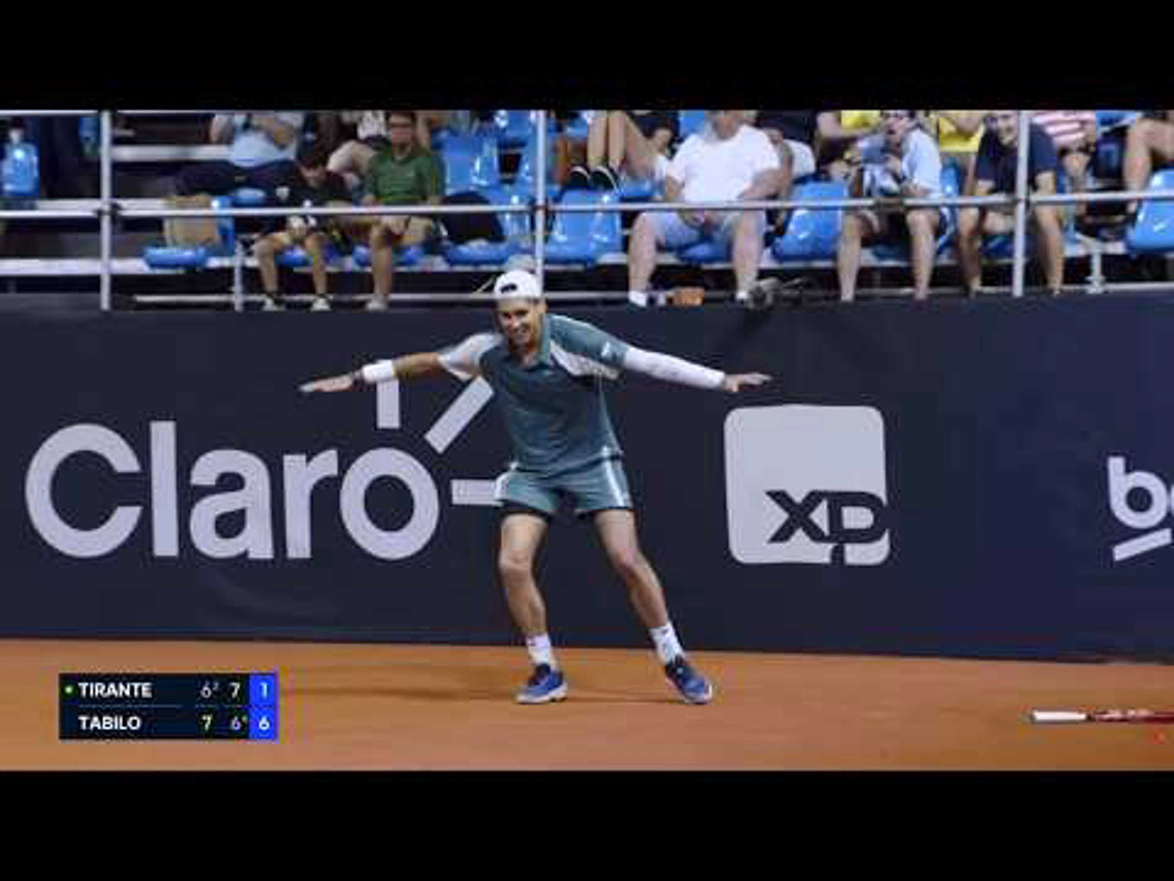Thiago Tirante v Alejandro Tabilo | Rio Open QF4 | ATP World Tour 500
