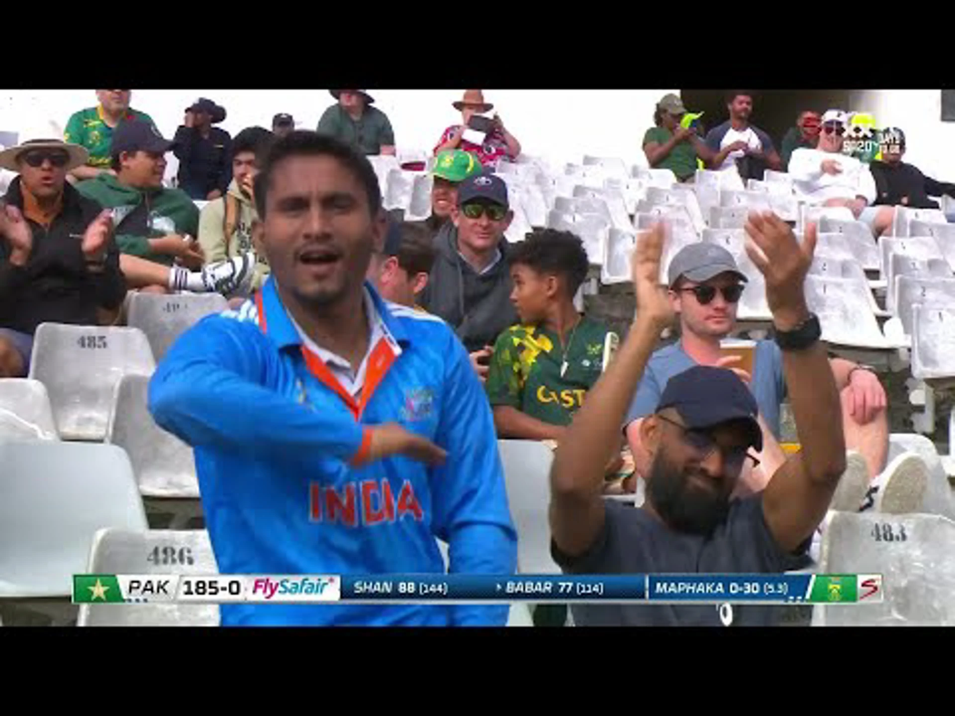 South Africa v Pakistan | 2nd Test | 3rd innings | Babar Azam 107