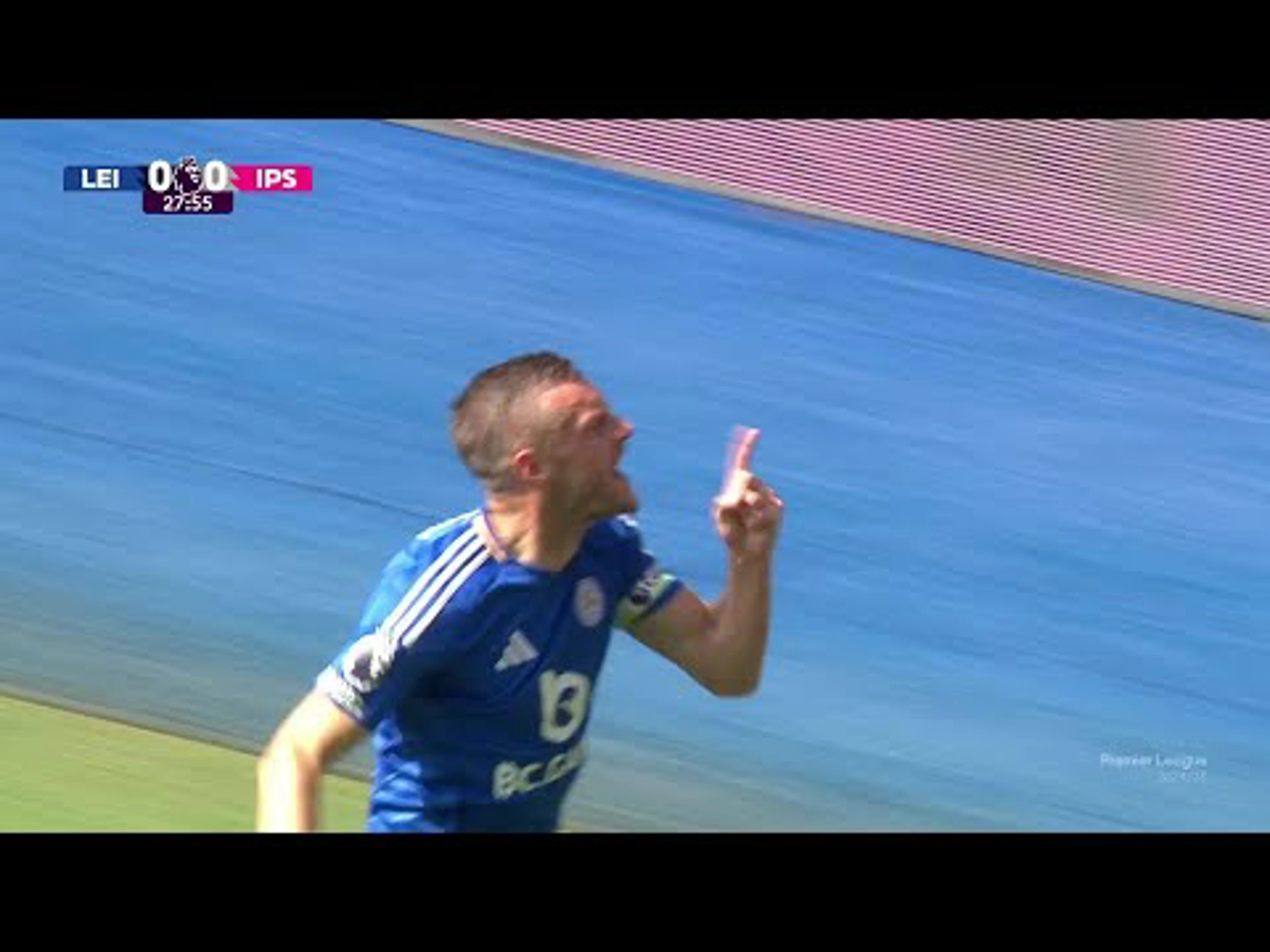 Jamie Vardy | 28ᵗʰ Minute Goal v Ipswich Town