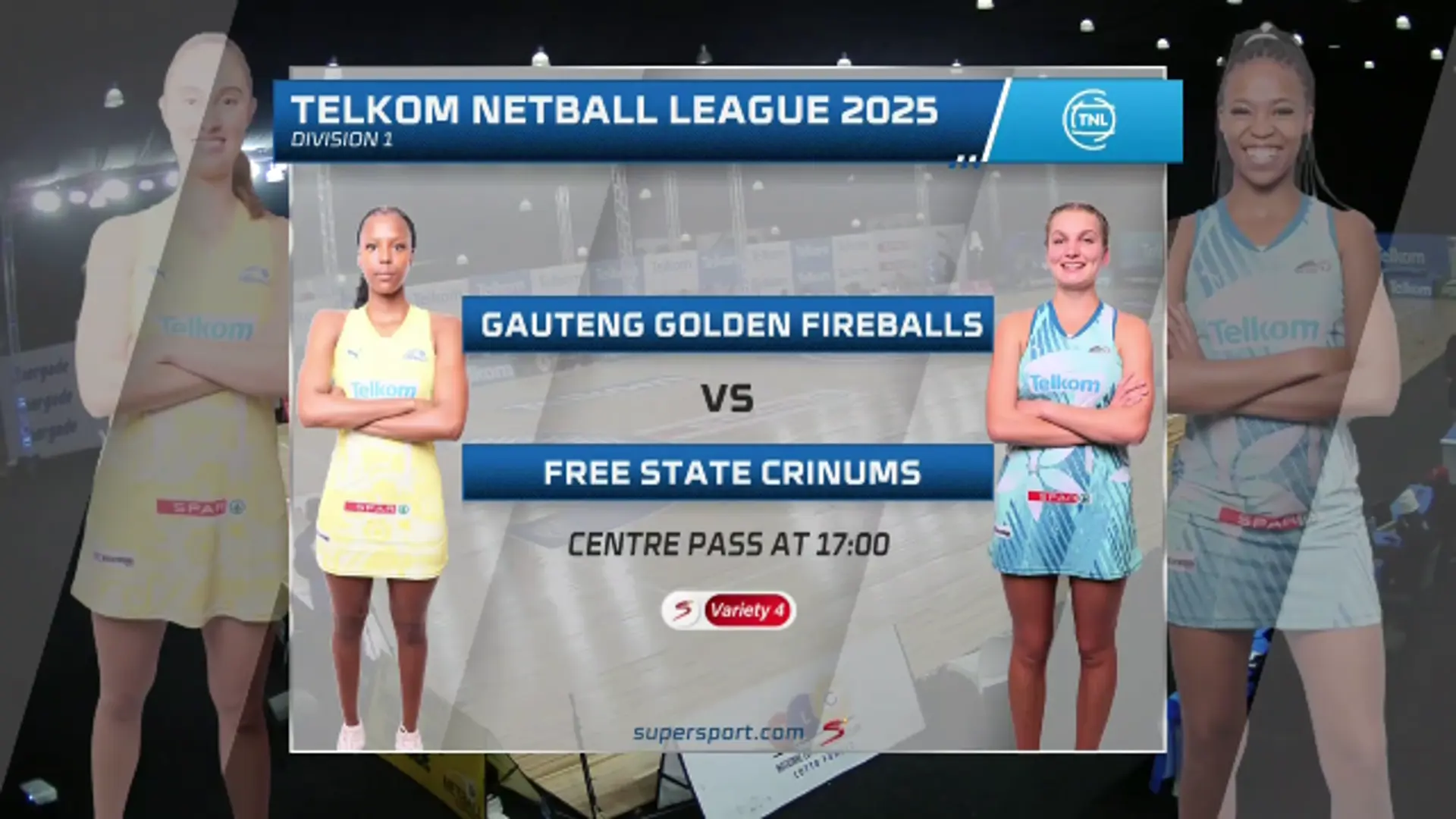 Guateng Golden Fireballs v Free State Crinums | Match Highlights | Netball League