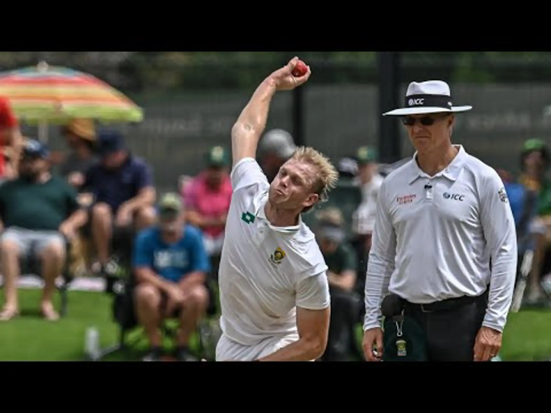 Corbin Bosch 4 wickets | Zimbabwe v South Africa | 2nd Test Day 3