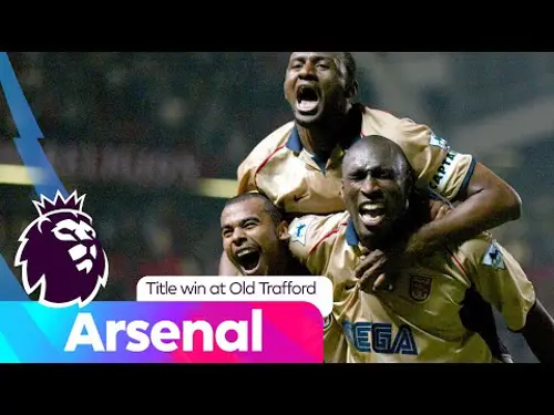 When Arsenal won the Premier League at Old Trafford | Premier League