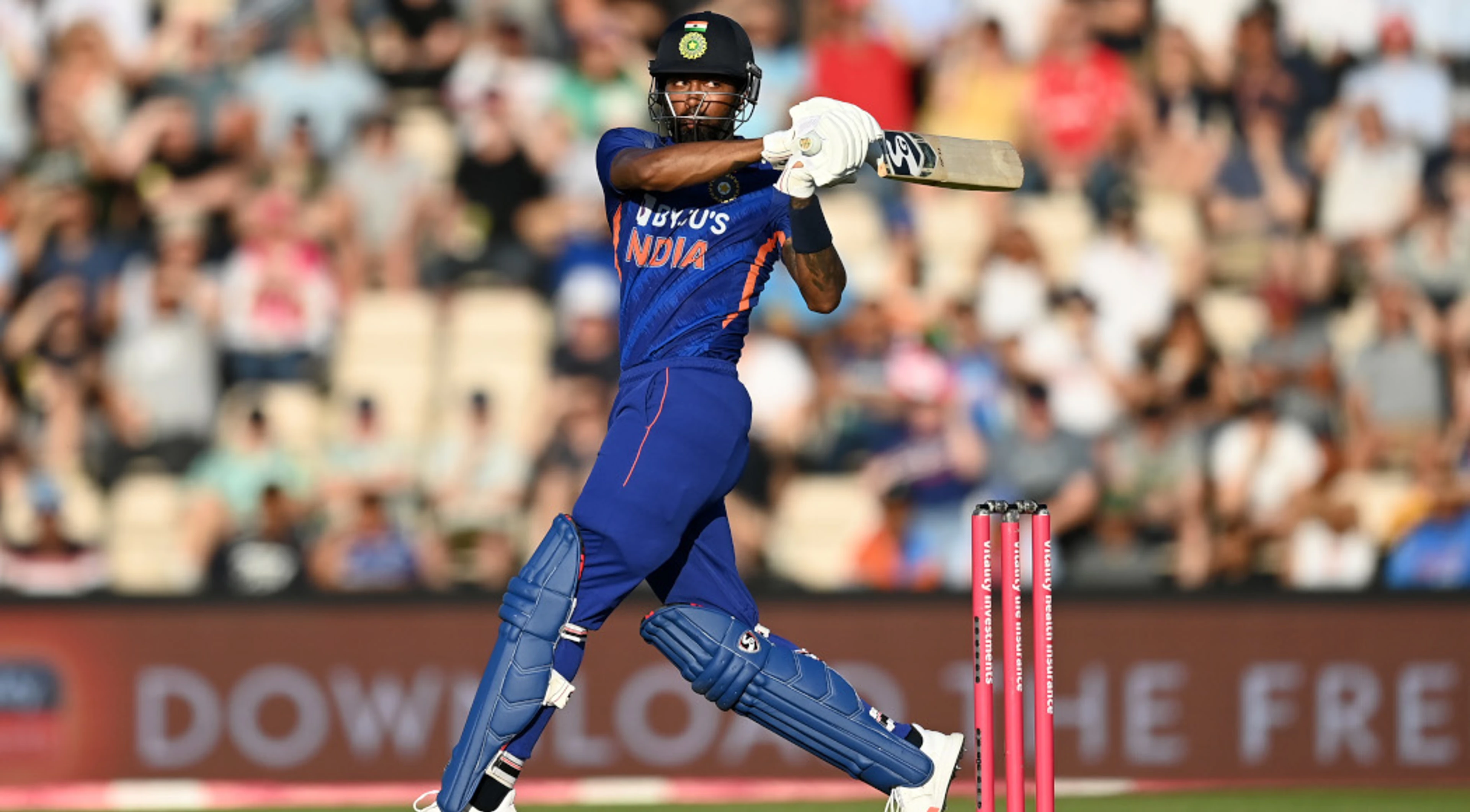 Pandya brilliance powers India to win over England in first T20