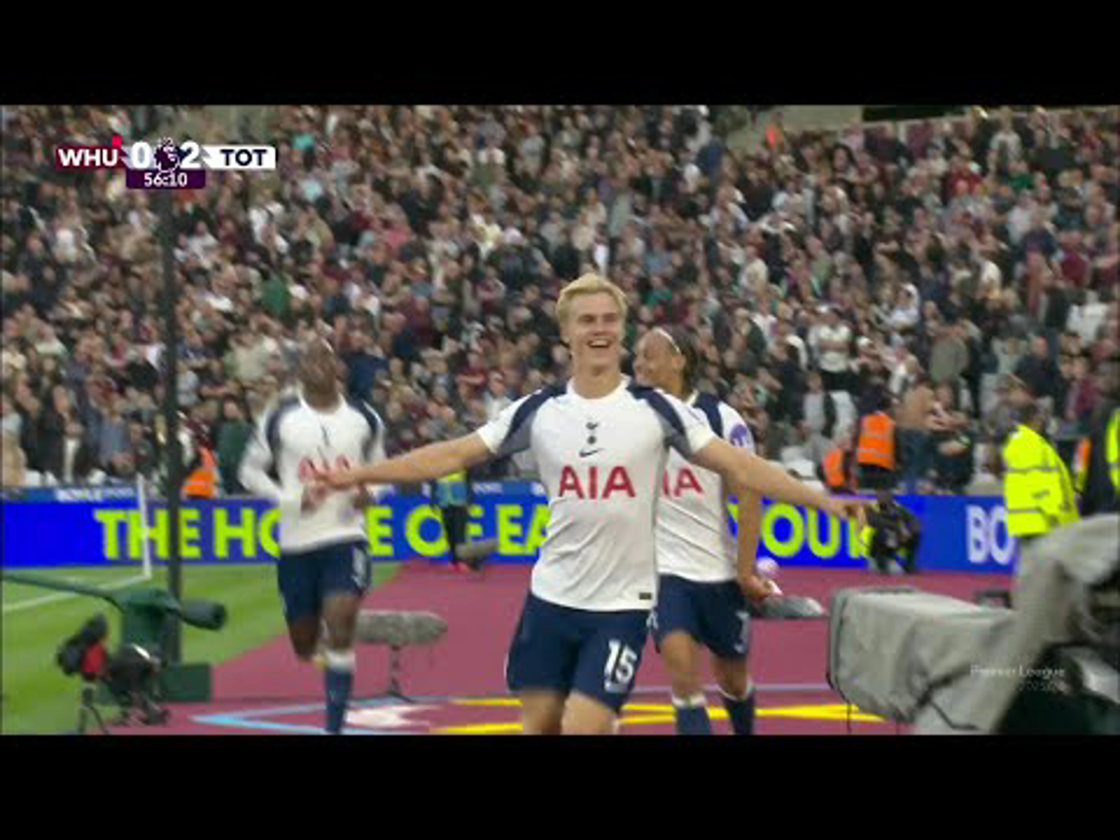 Lucas Bergvall | 57ᵗʰ Minute Goal v West Ham