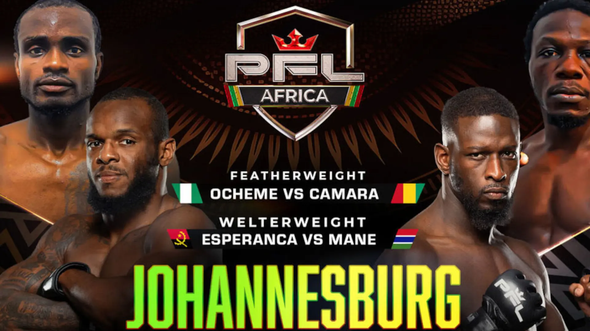 Africa's best MMA fighters ready to light up Joburg
