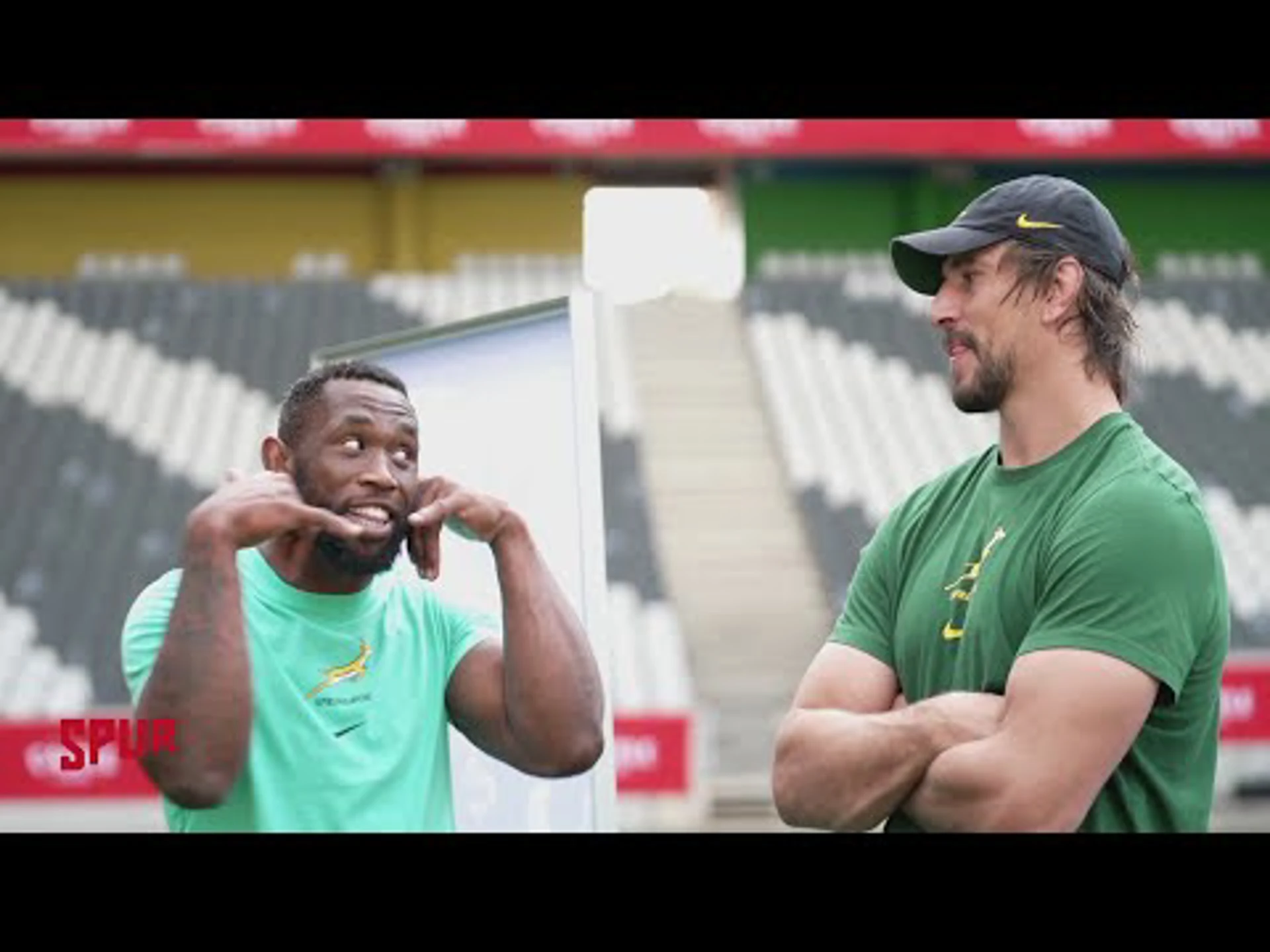 Eben Etzebeth: 128 and Counting | Siya Kolisi and Eben Take A Walk Down Memory Lane 🇿🇦🤝