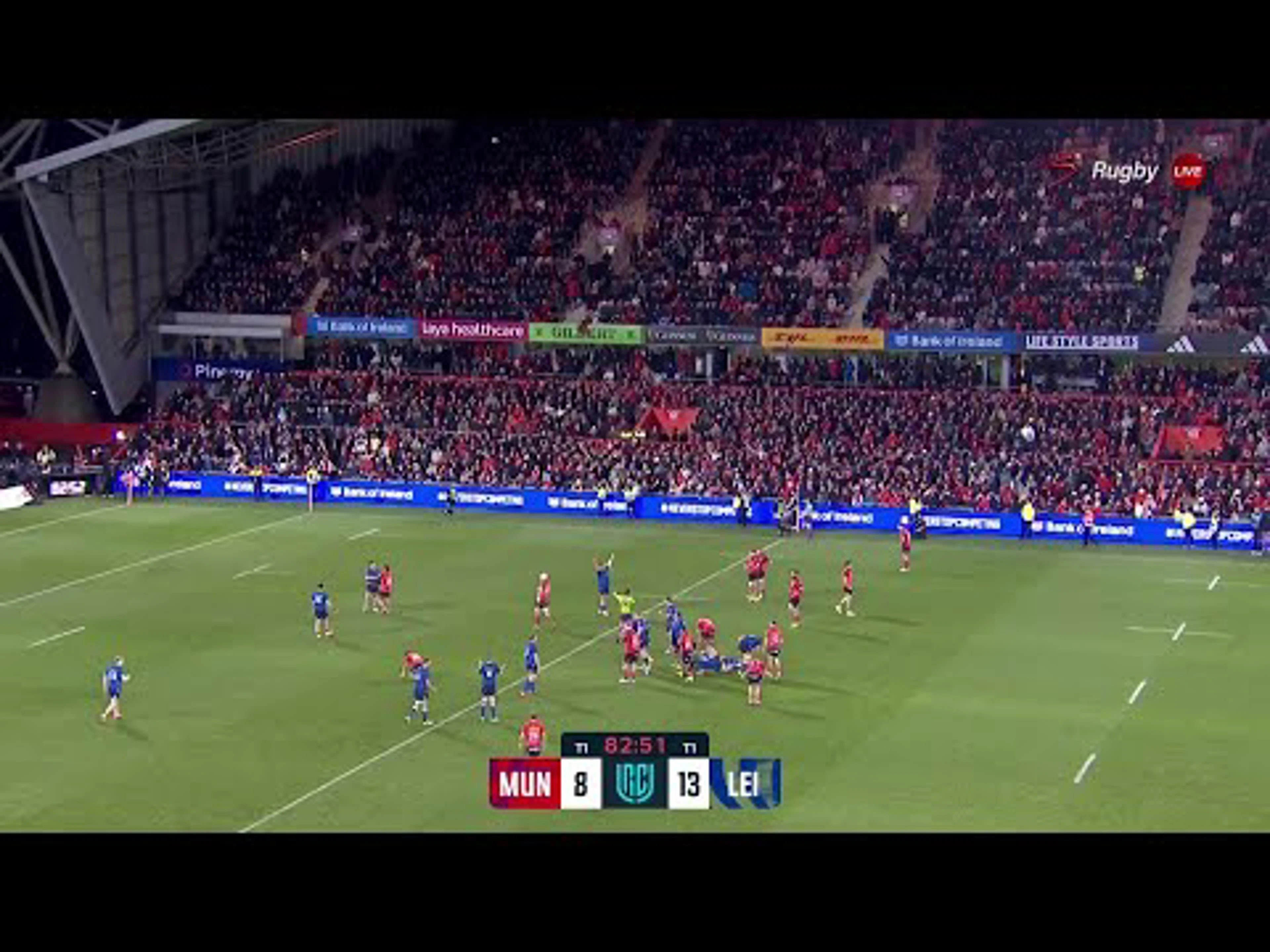 Munster Rugby v Leinster Rugby | Match in 5 Minutes | URC