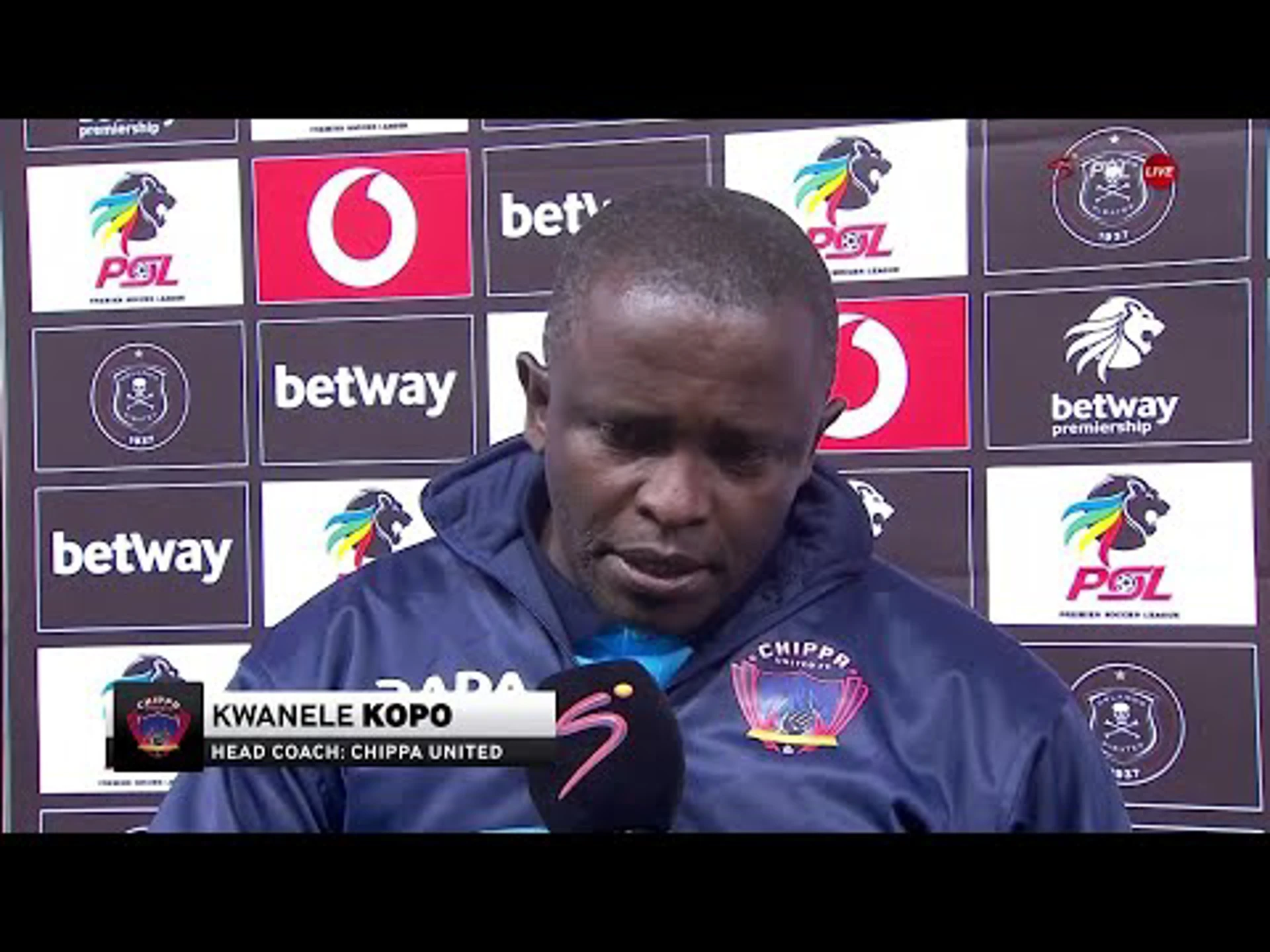 Tactically we shocked Pirates - Kopo | Orlando Pirates v Chippa United | Betway Premiership