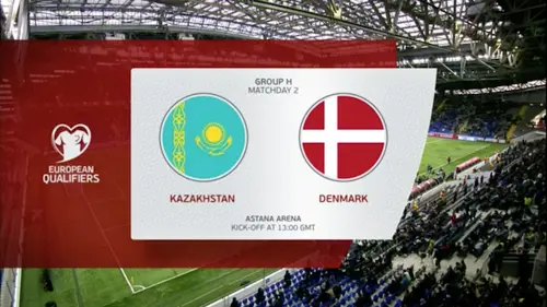 UEFA Euro 2024 Qualifier | Group H | Kazakhstan v Denmark | Highlights