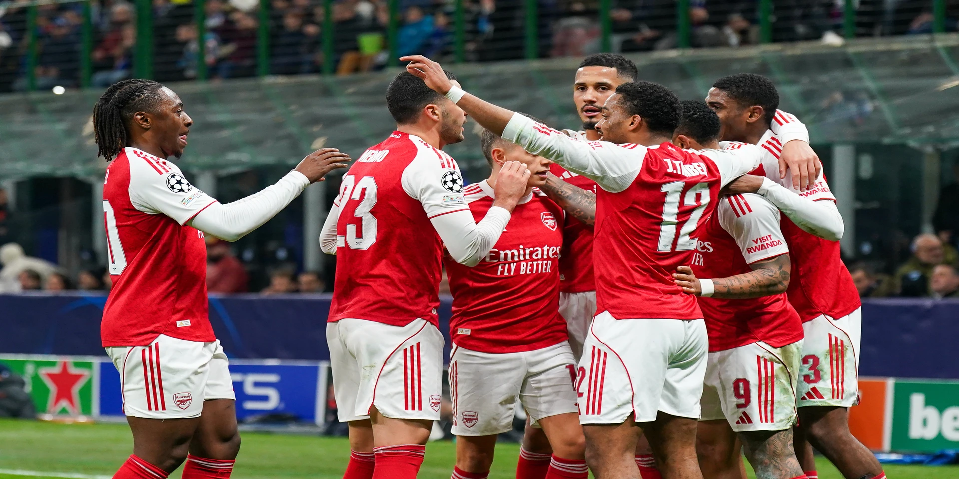 JESUS FIRES: Arsenal beat Inter to enter last 16