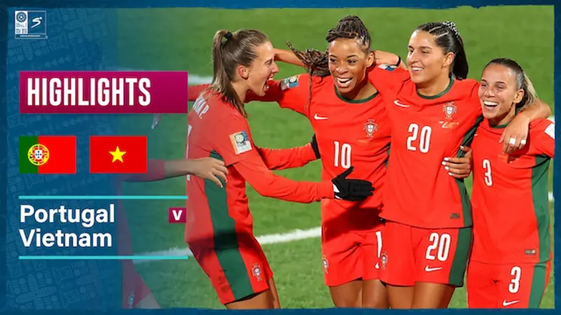 Portugal v Vietnam | Match Highlights | FIFA Women's World Cup Group E