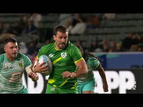 Ireland v South Africa | Match Highlights | World Rugby HSBC Sevens Series Los Angeles