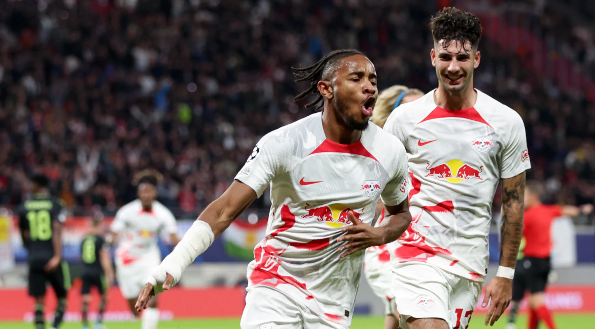 Leipzig one step closer to KO stage after win over Real