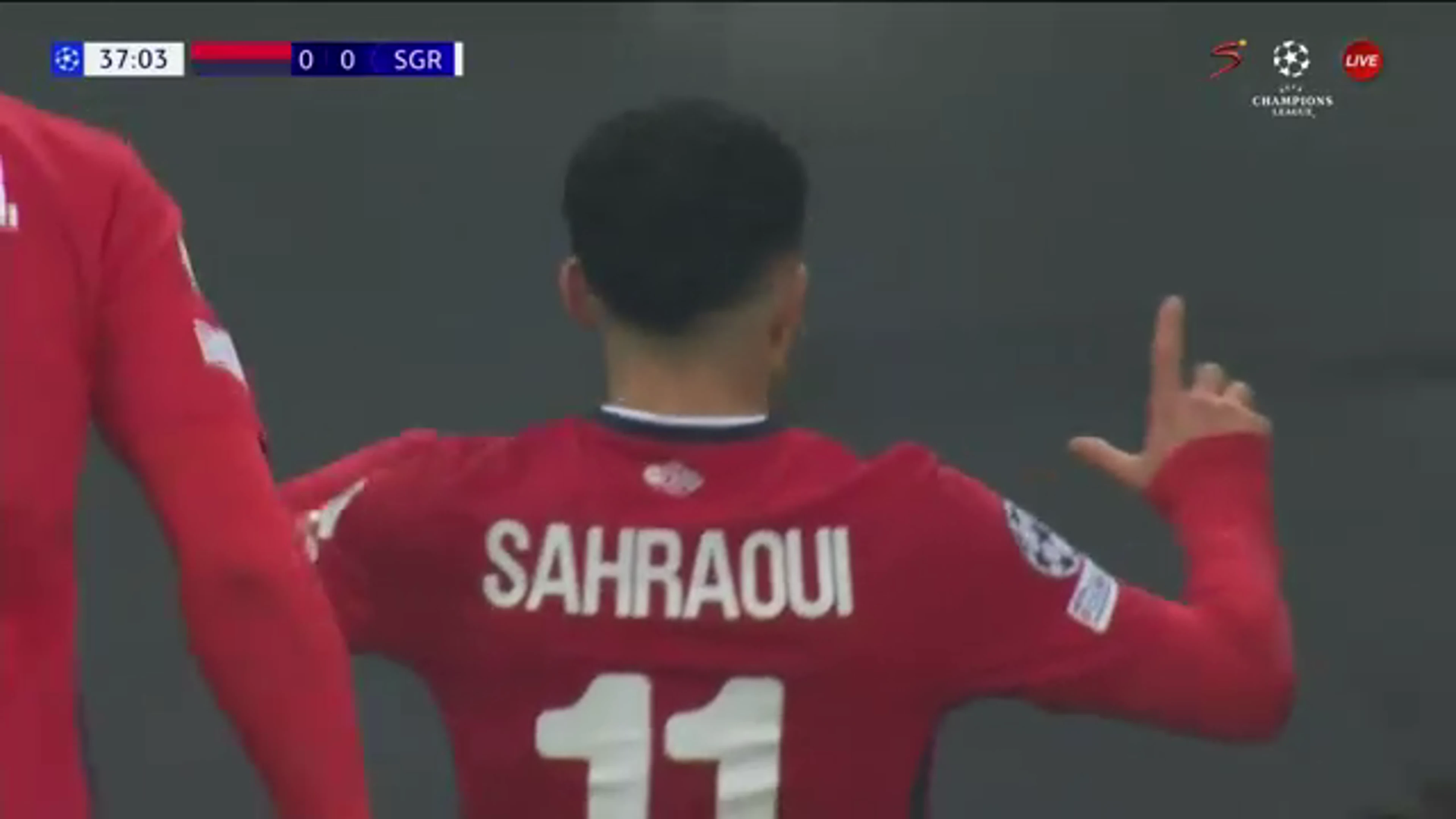 Osame Sahraoui | 37th Minute Goal v SK Sturm Graz
