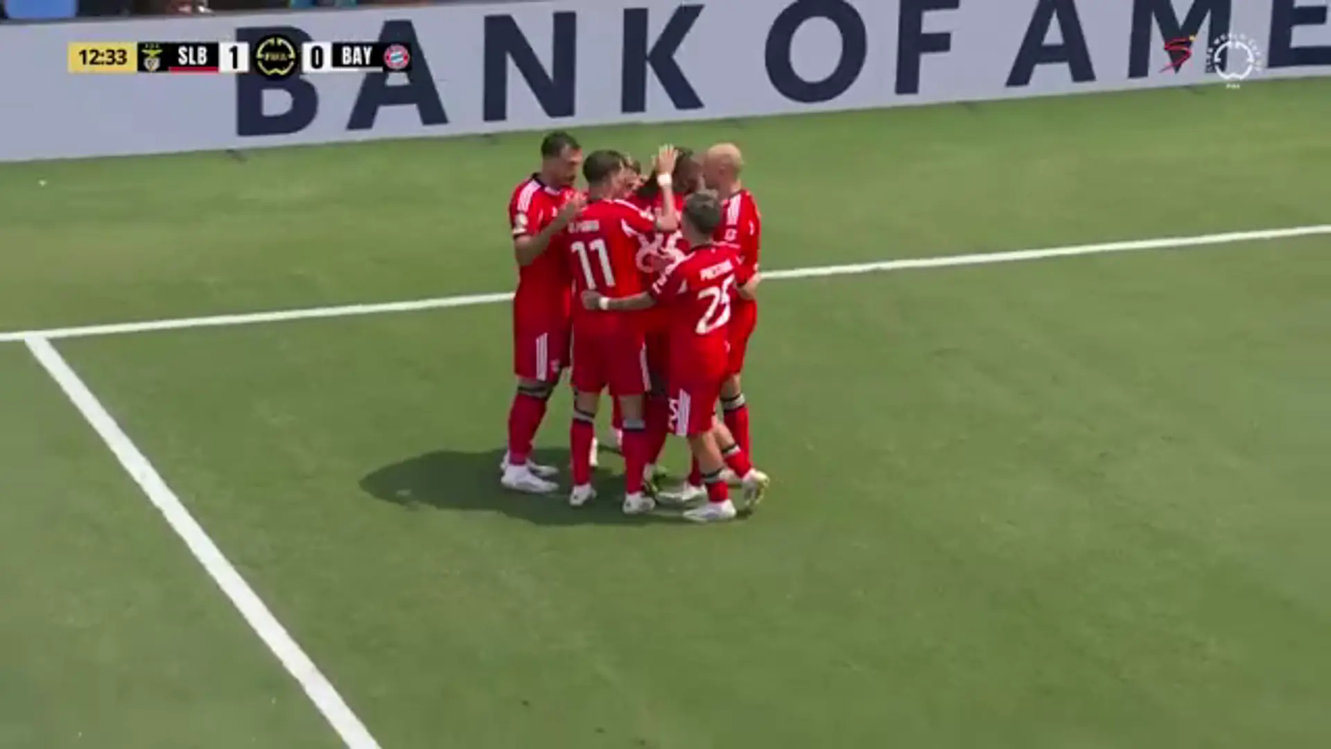 Andreas Schjelderup Goal | Benfica v Bayern | FIFA Club World Cup 2025