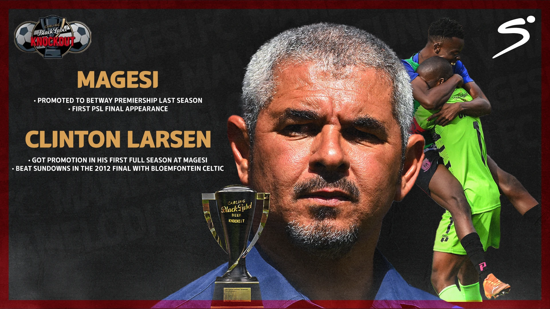 Clinton Larsen’s record against Sundowns