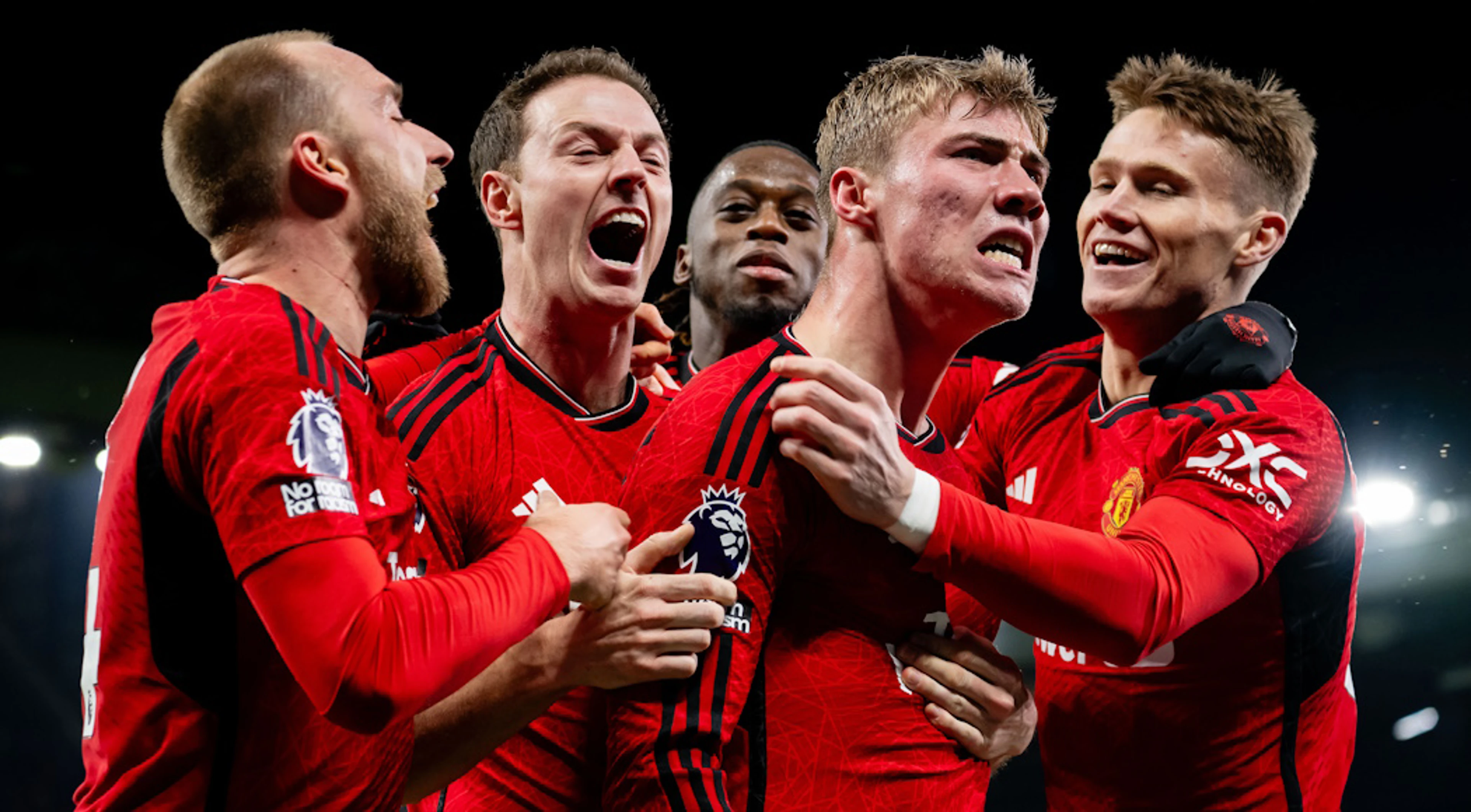 Hojlund ends goal drought as United fight back to beat Villa