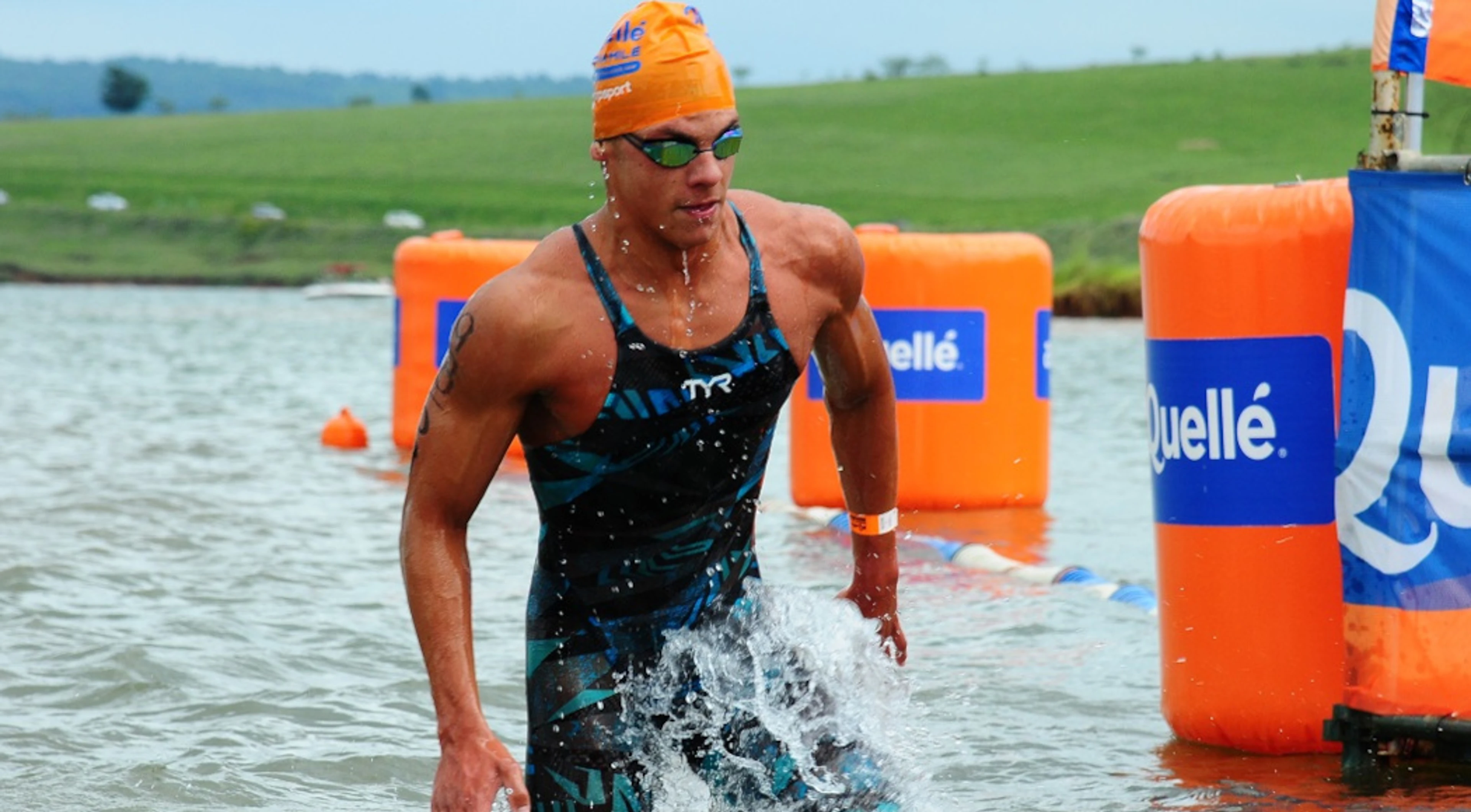 Louw sets sights on aquellé Midmar Mile victory after seeding swim success