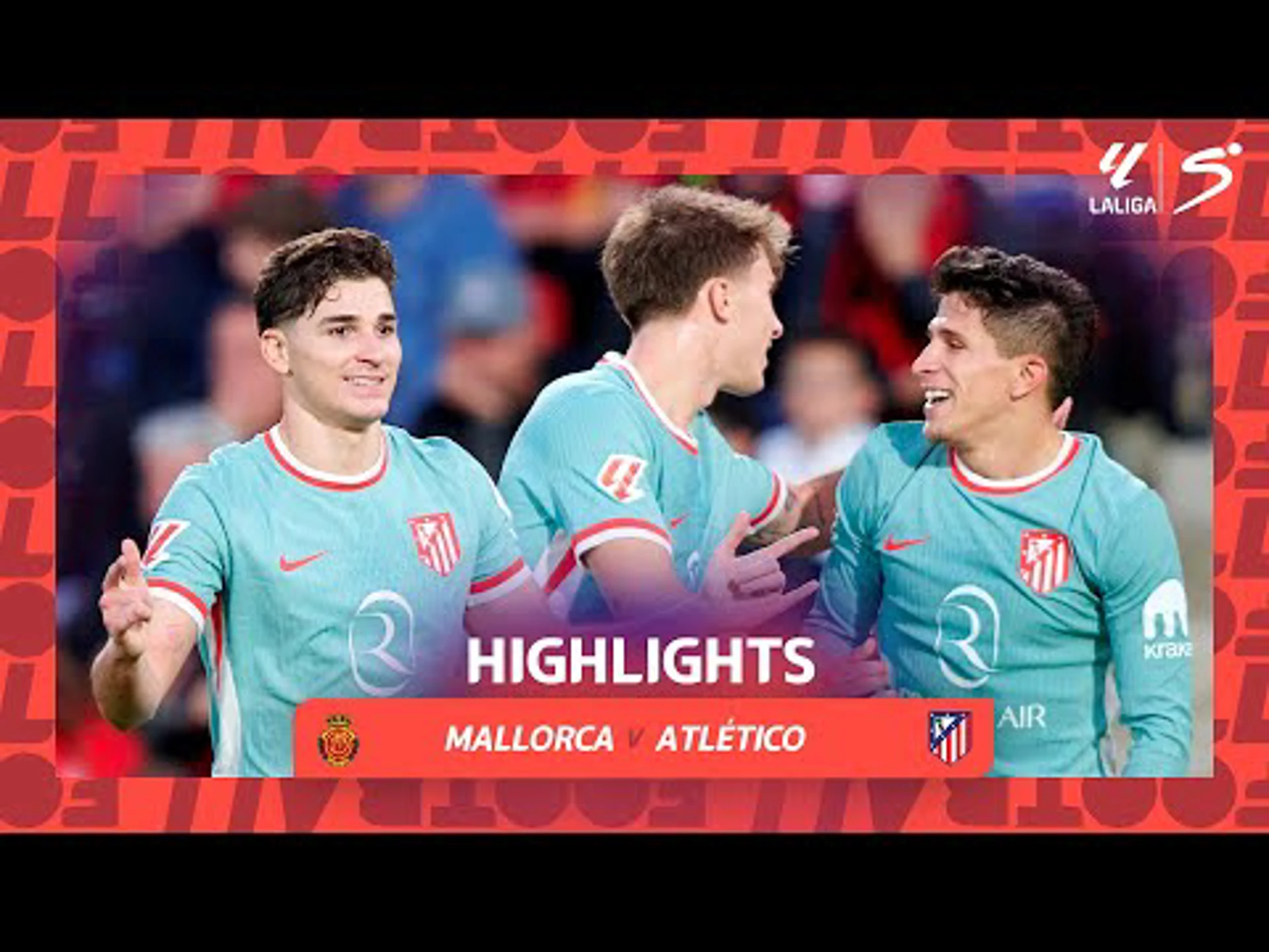 Mallorca v Atletico Madrid | Match Highlights | LaLiga EA Sports Matchday 13