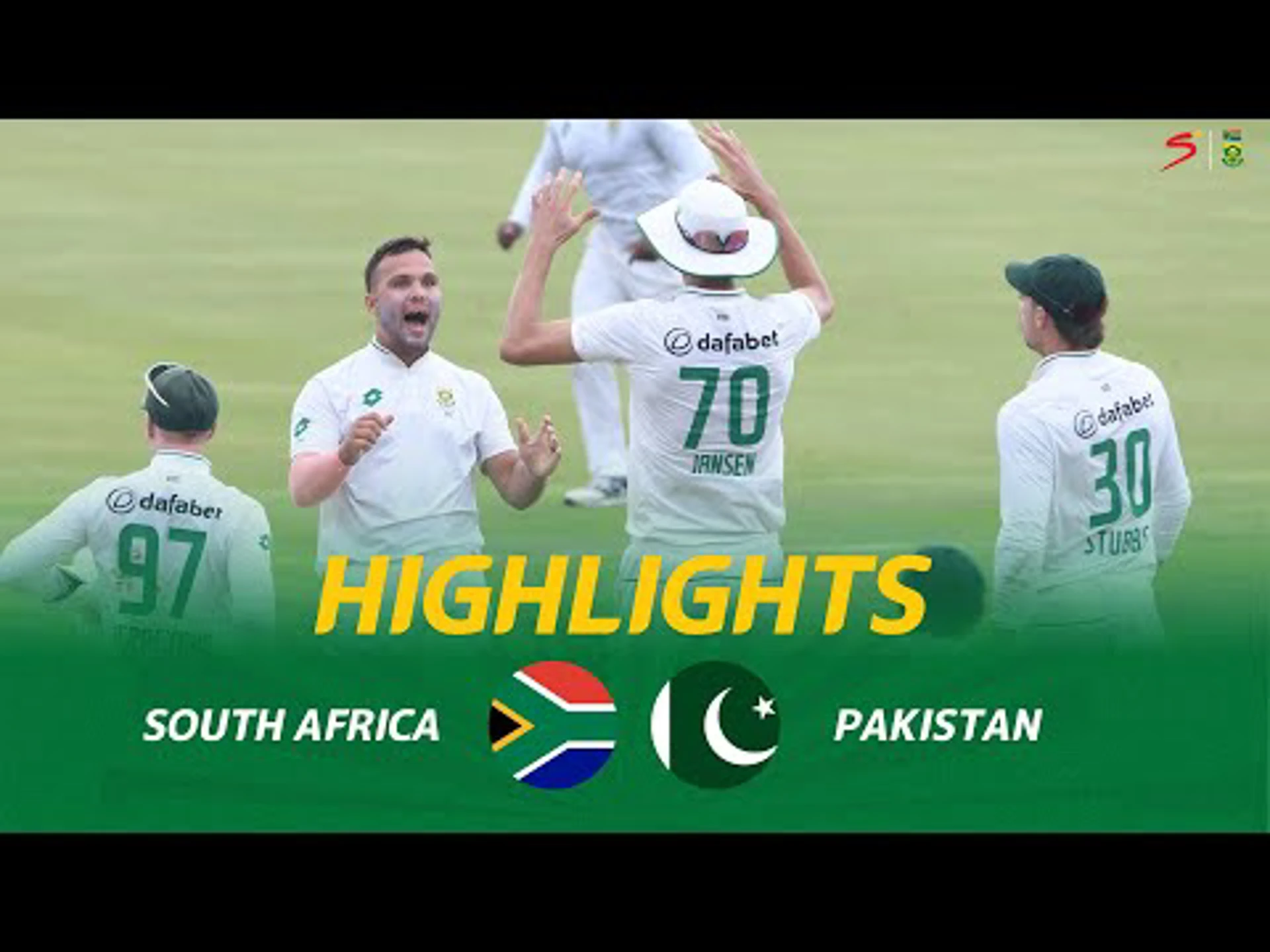 South Africa v Pakistan | Short Highlights | 1st Test Day 1