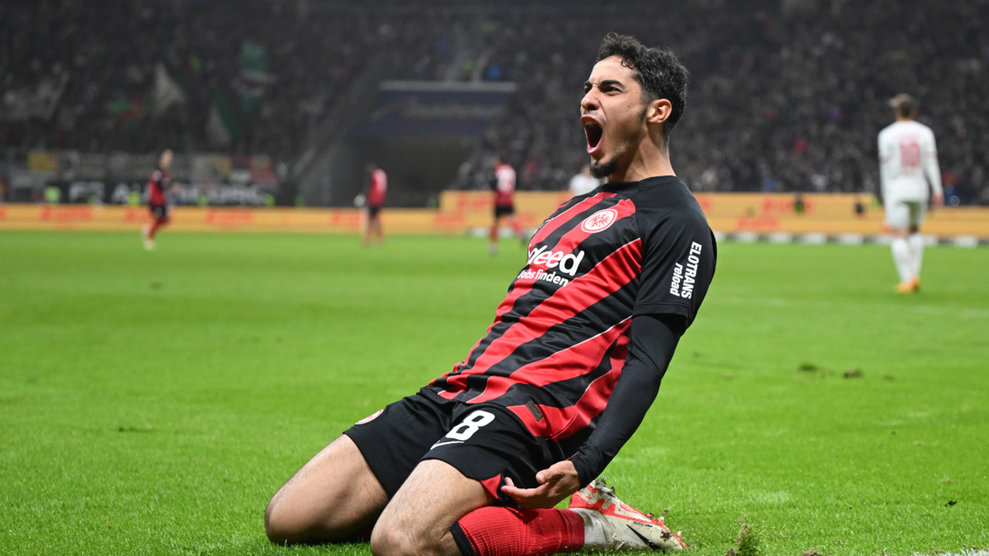 Frankfurt boost European football hopes after a win against Augsburg