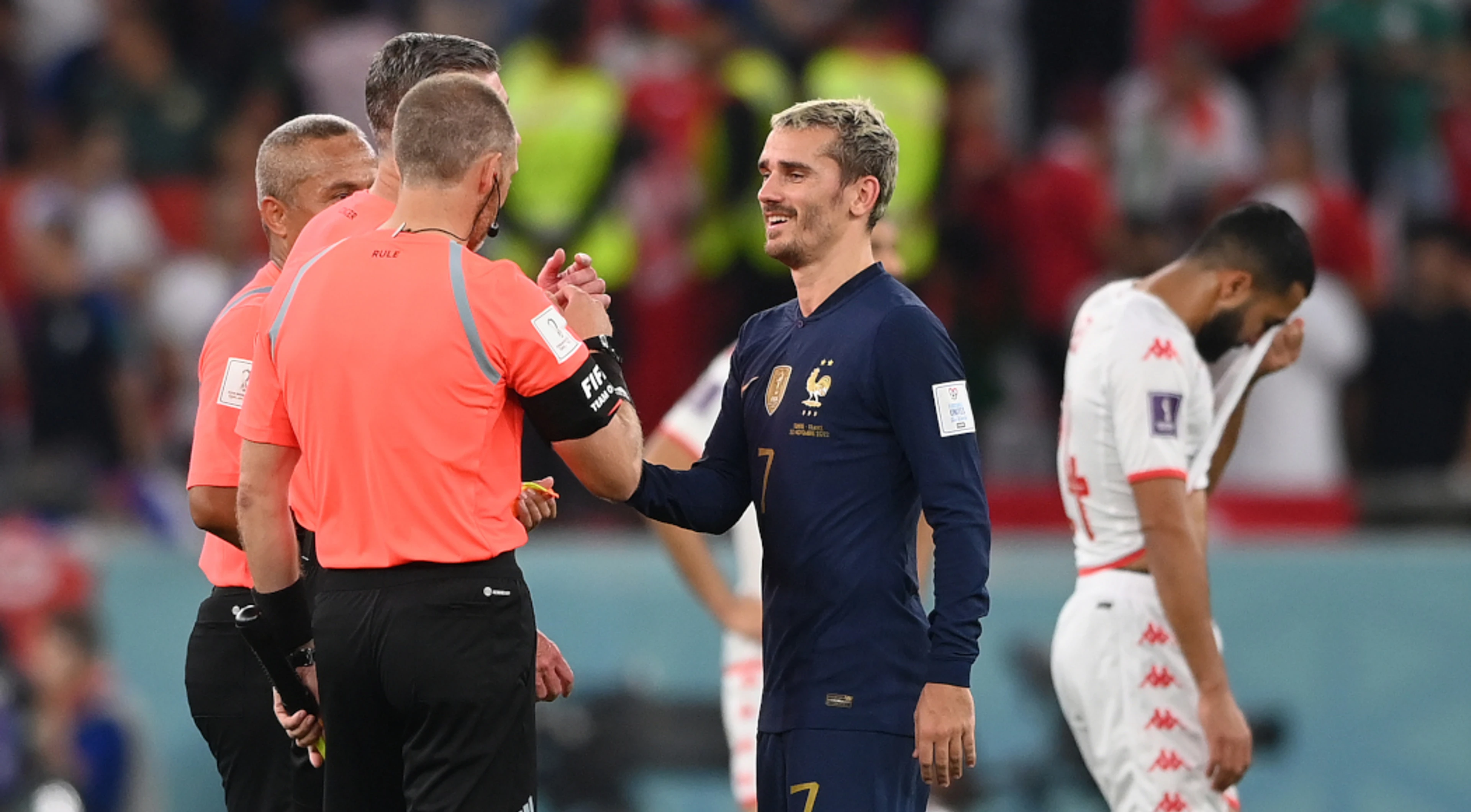 Fifa reject France complaint on Griezmann goal v Tunisia