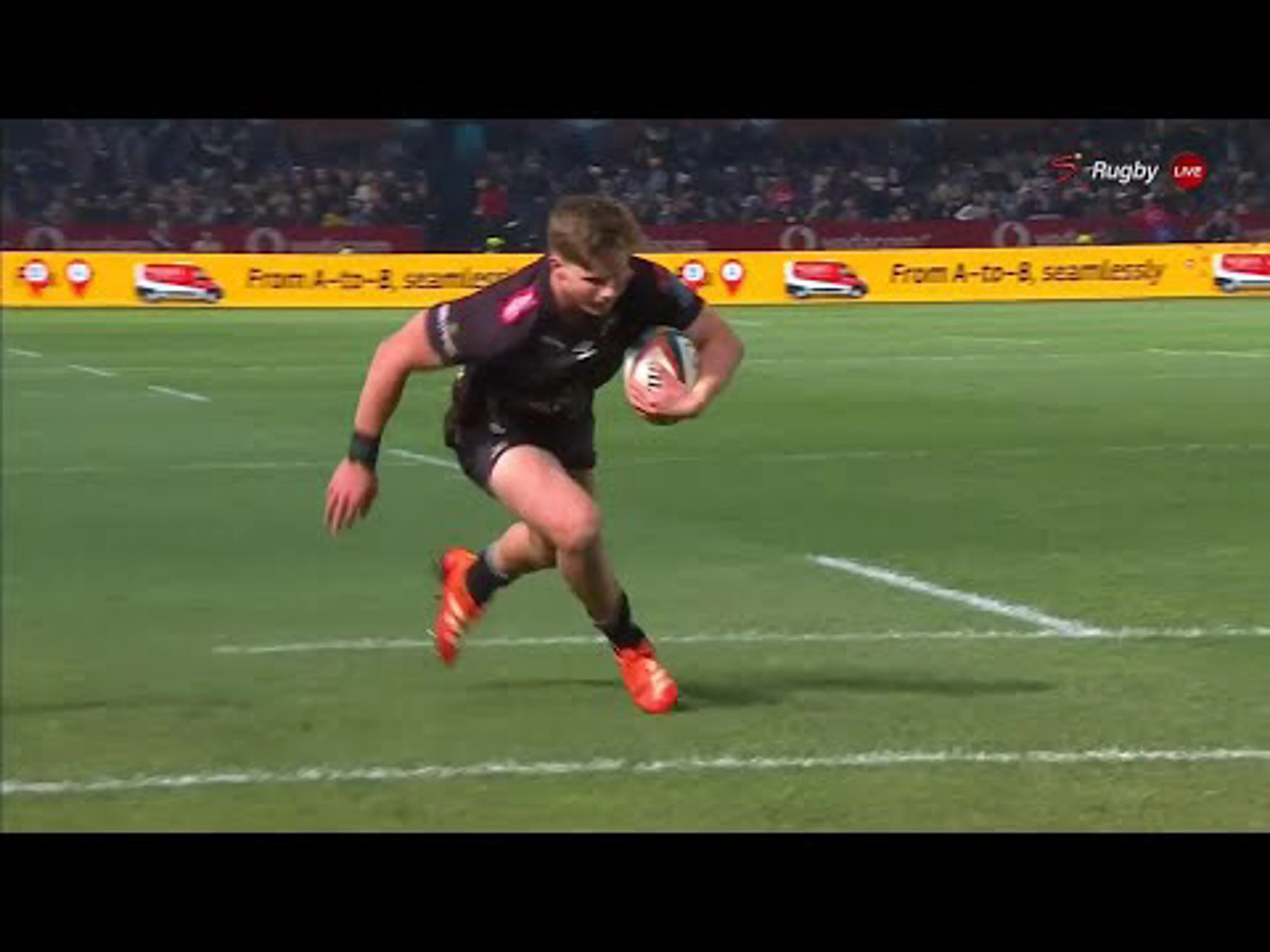 Ethan Hooker | 53ʳᵈ Minute Try v Bulls