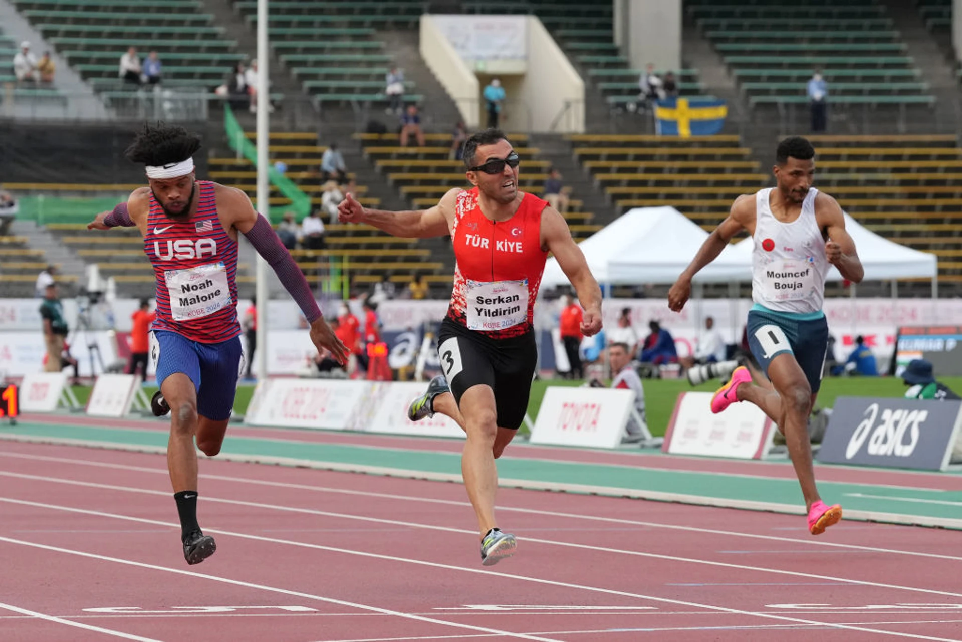 Men's 100m - T12 Final | Highlights | Paris 2024 Paralympic Athletics