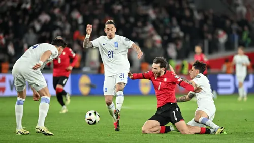 Georgia v Greece | Match Highlights | UEFA Euro 2024 Qualifier