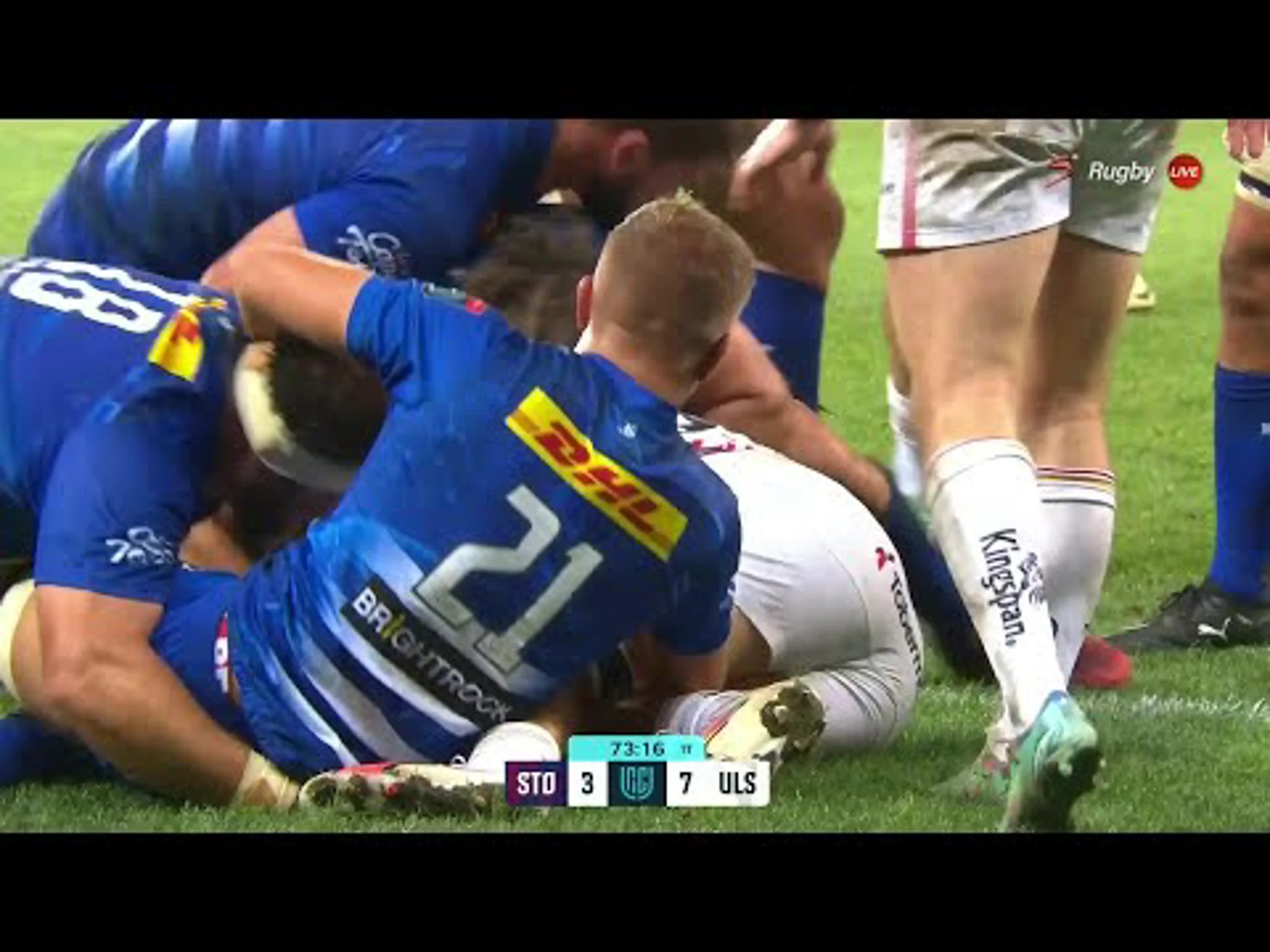 Evan Roos | 75ᵗʰ Minute Try v Ulster Rugby