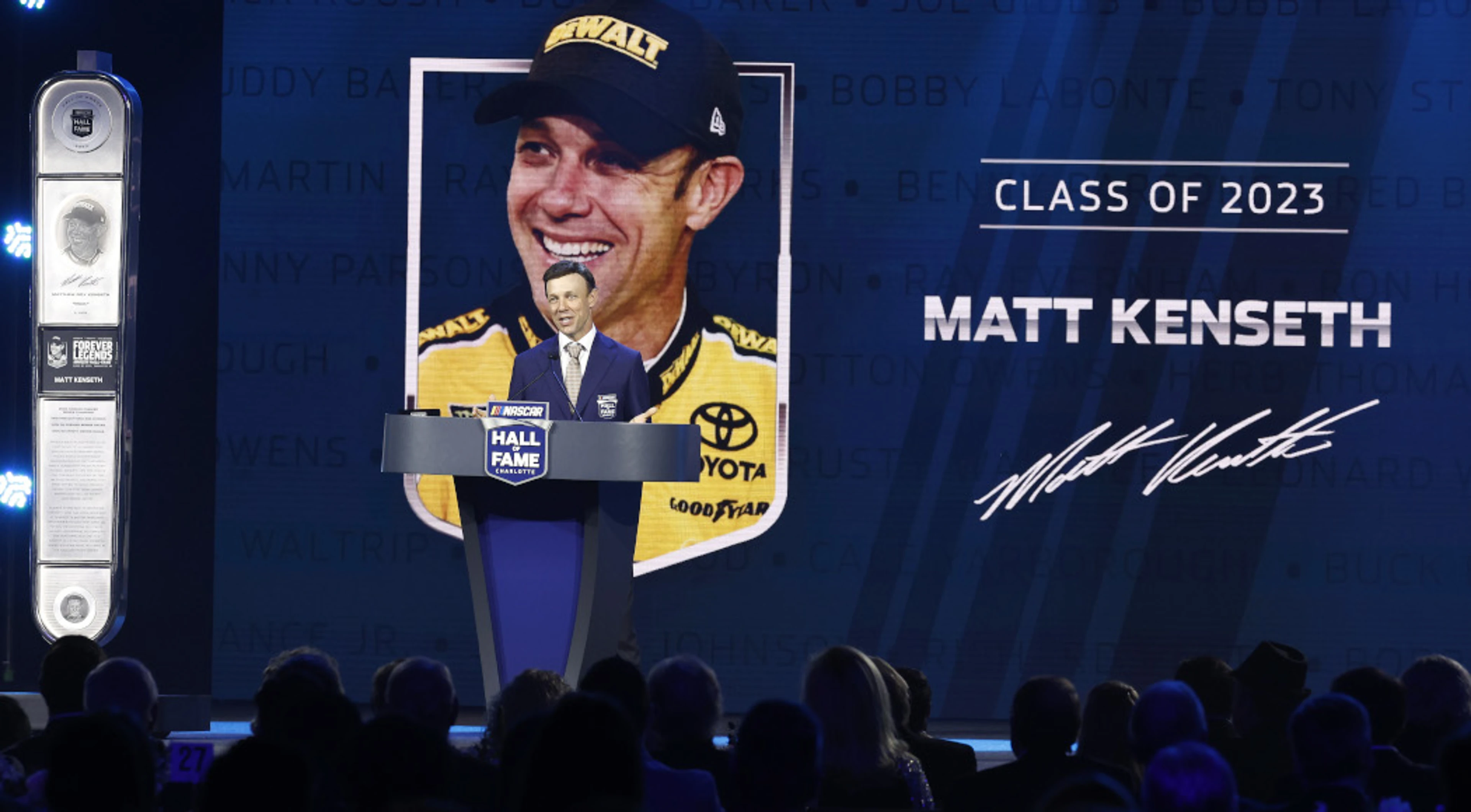 Matt Kenseth leads Hall of Fame inductees class