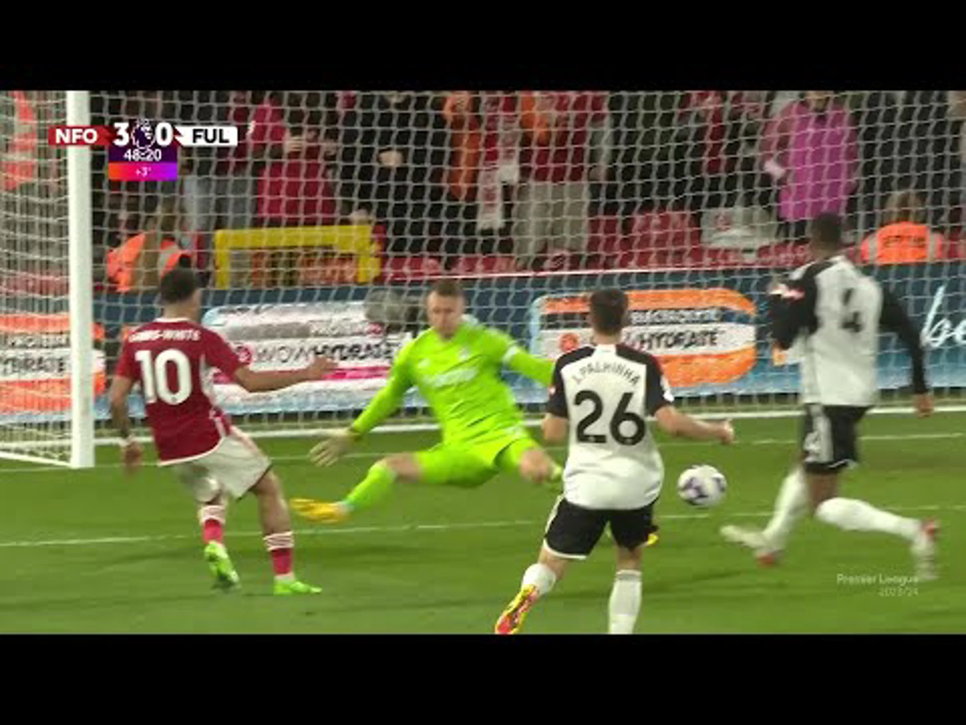 Morgan Gibbs-White | 48ᵗʰ Minute Goal v Fulham