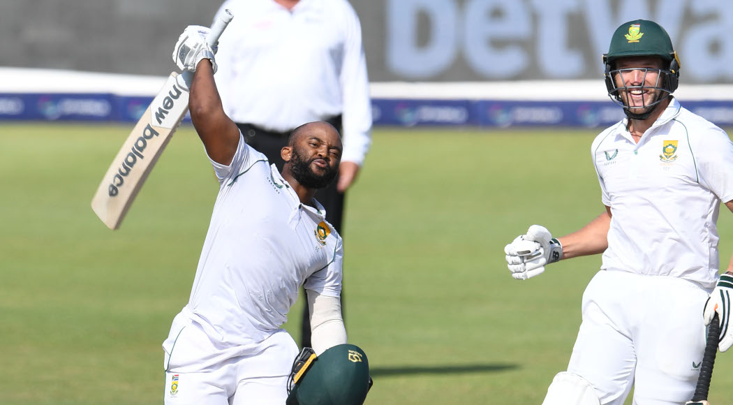 Brilliant Bavuma puts SA in charge of second test