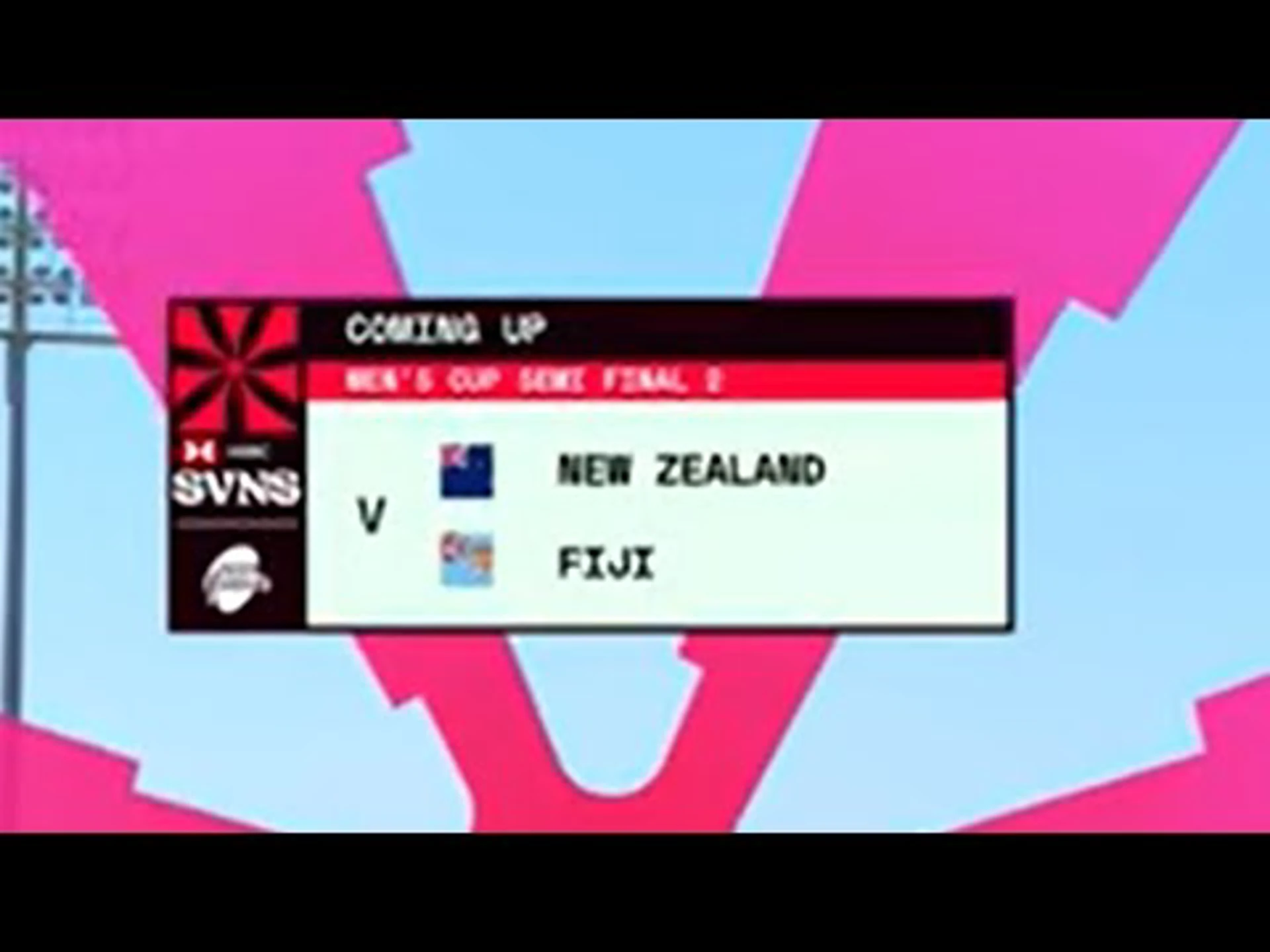 New Zealand v Fiji | SF2 | Match Highlights | World Rugby HSBC Sevens Series Dubai