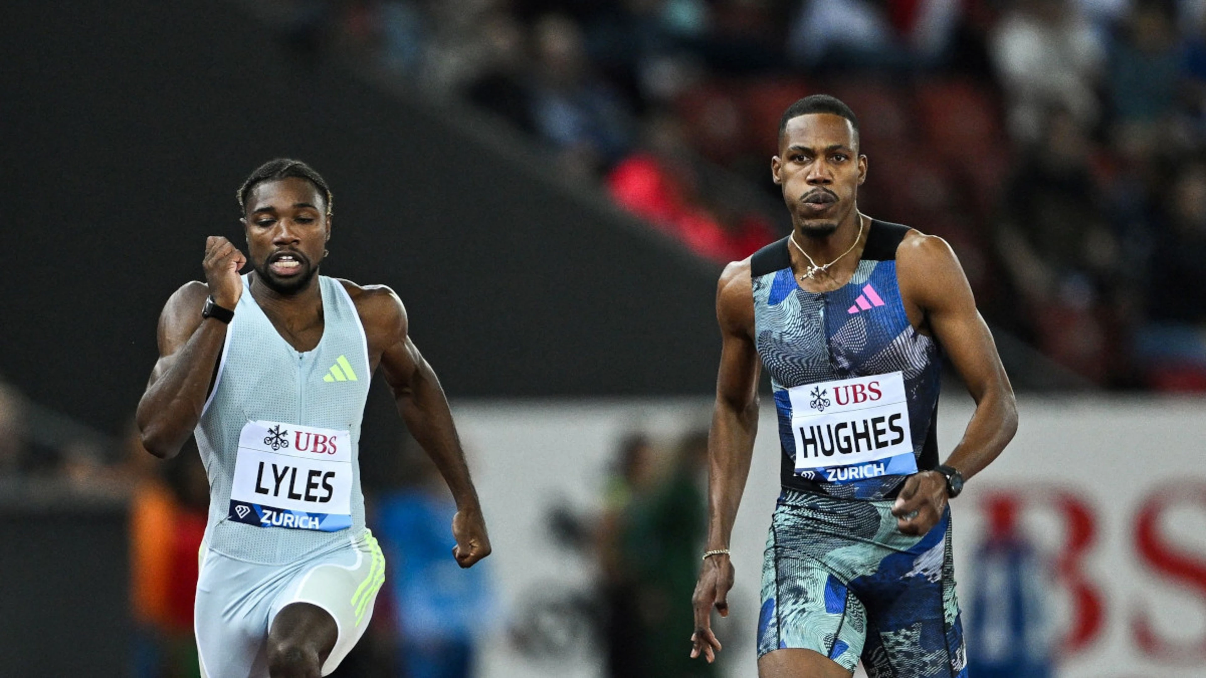 Richardson and Lyles shine in Zurich, but rare defeat for Warholm