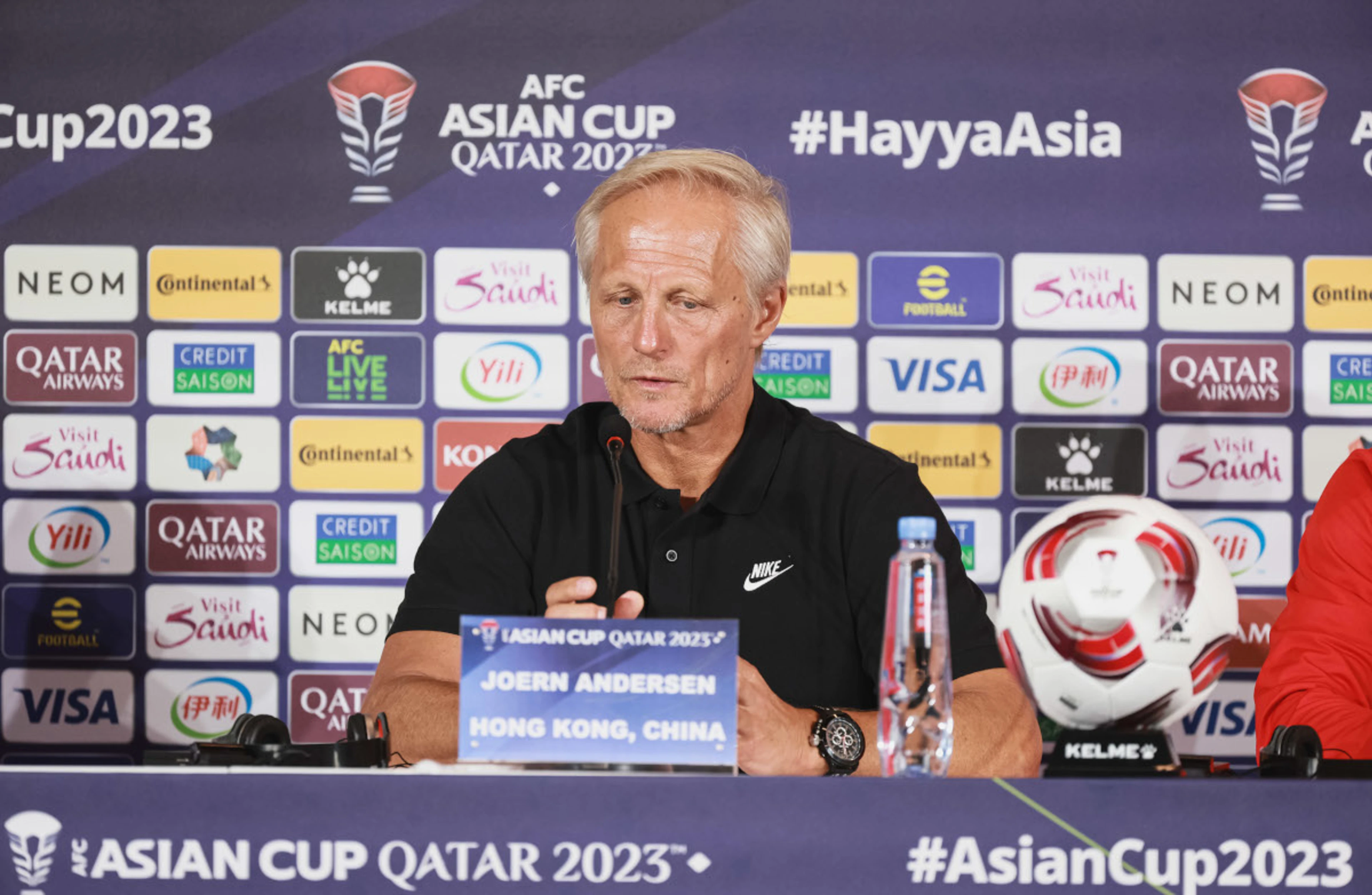 Hong Kong football coach Andersen quits after 'fantastic journey'