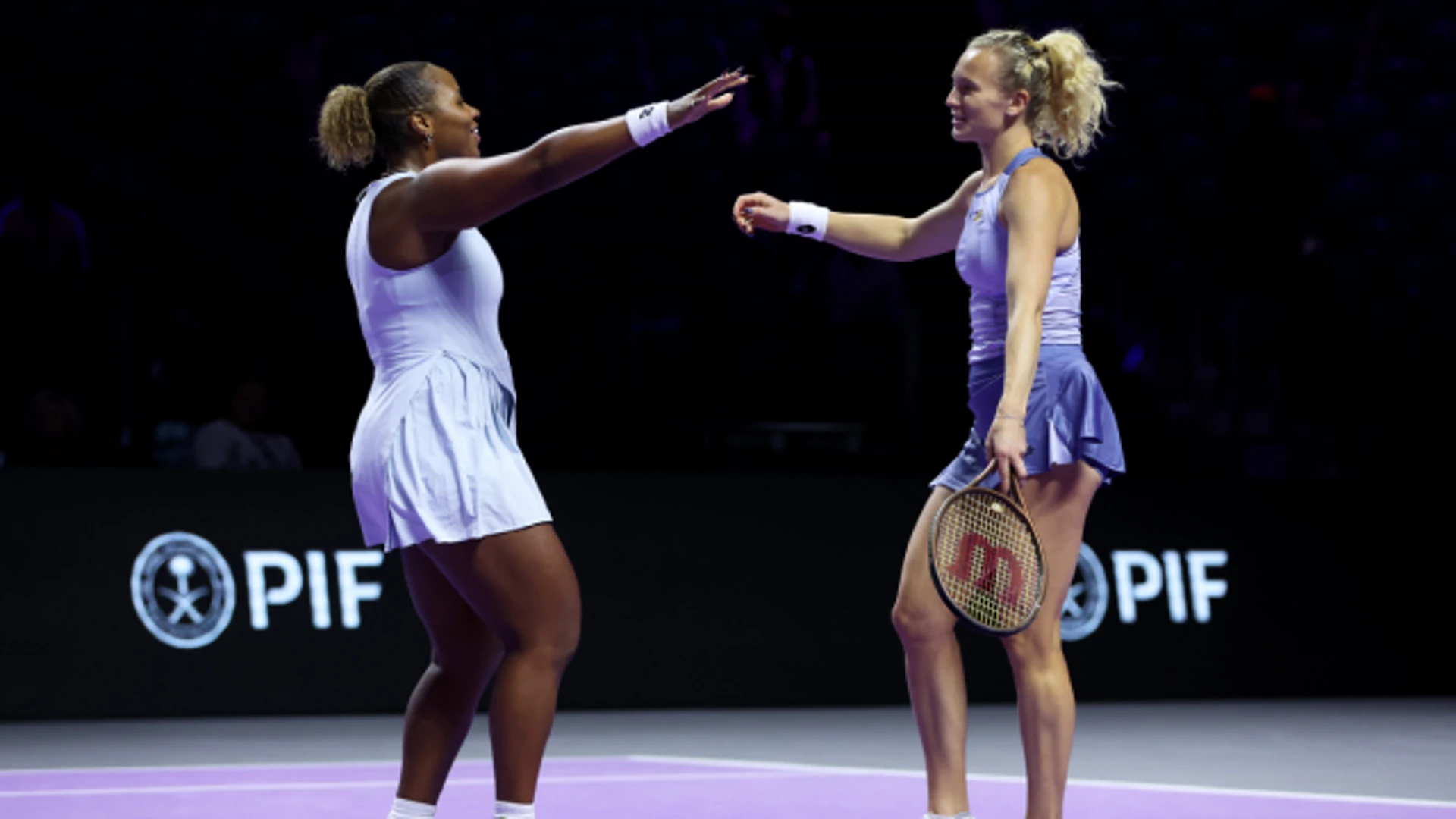 Perez/Melichar-Martinez v Siniakova/Townsend | Day 3 Doubles | Highlights | WTA Finals