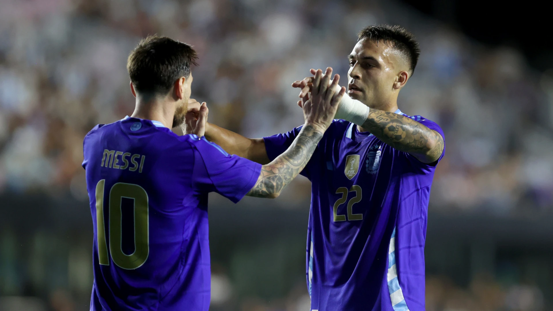 Messi scores as Argentina win in Angola