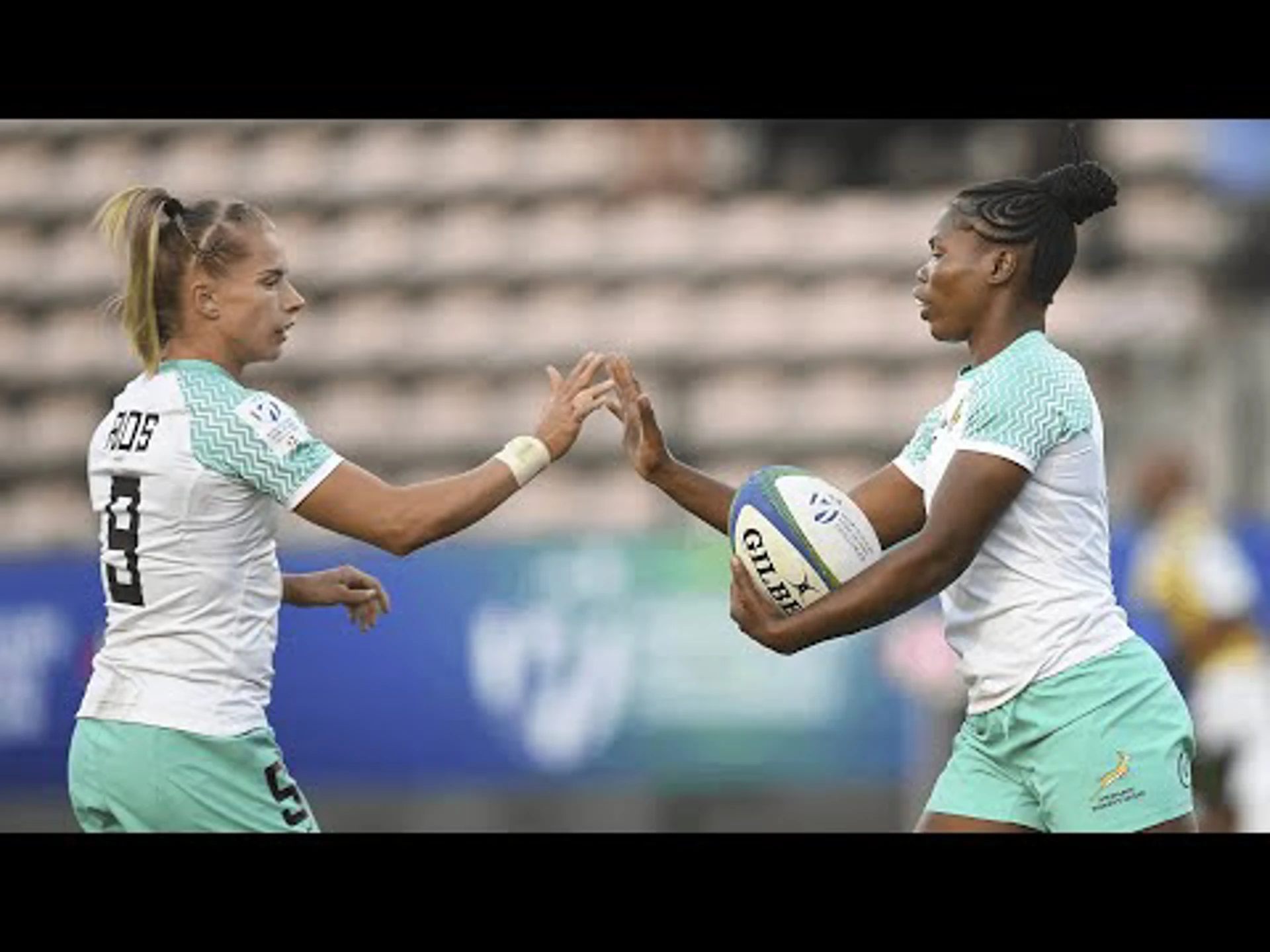 Czech Republic v South Africa | SF1 | Highlights | Women's HSBC Sevens Challenger Series Cape Town