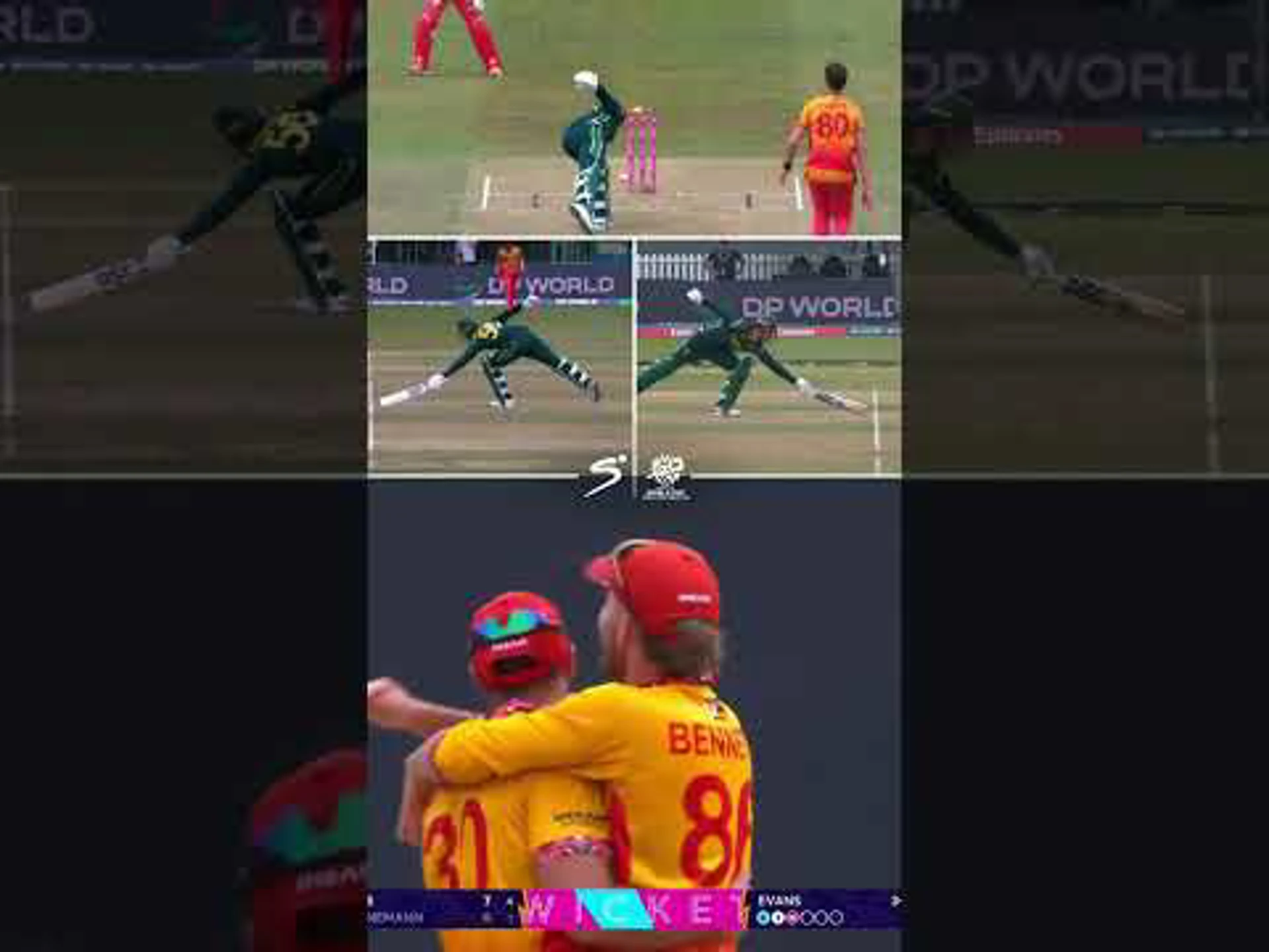 Zimbabwe stun the Aussies in Colombo 🇿🇼🔥