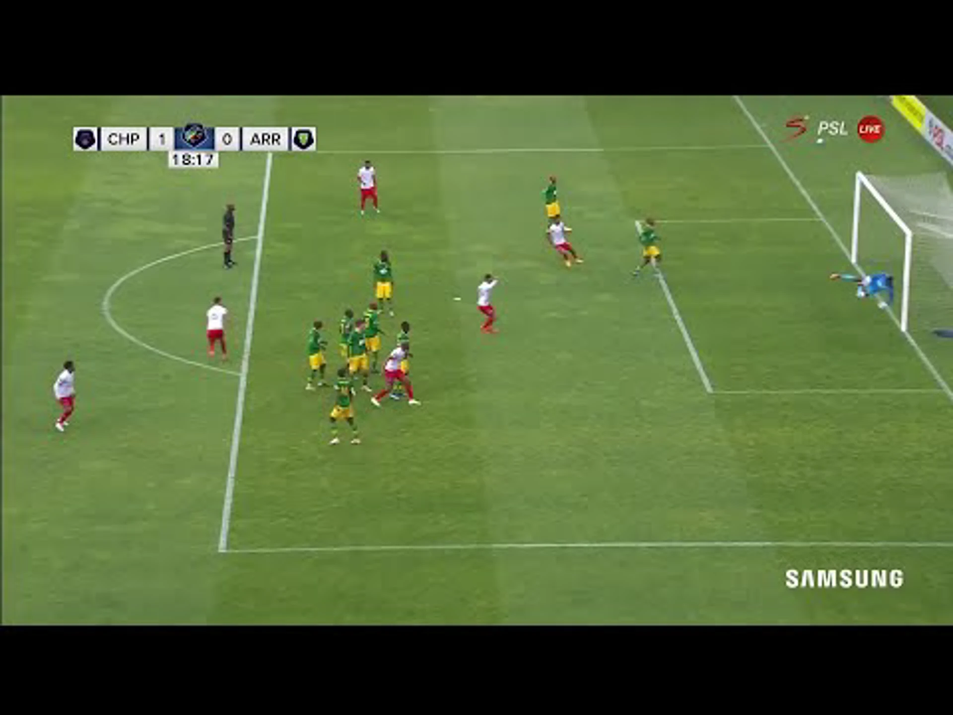 DStv Premiership | Chippa United vs Golden Arrows | First Goal | Ronaldo Maarman