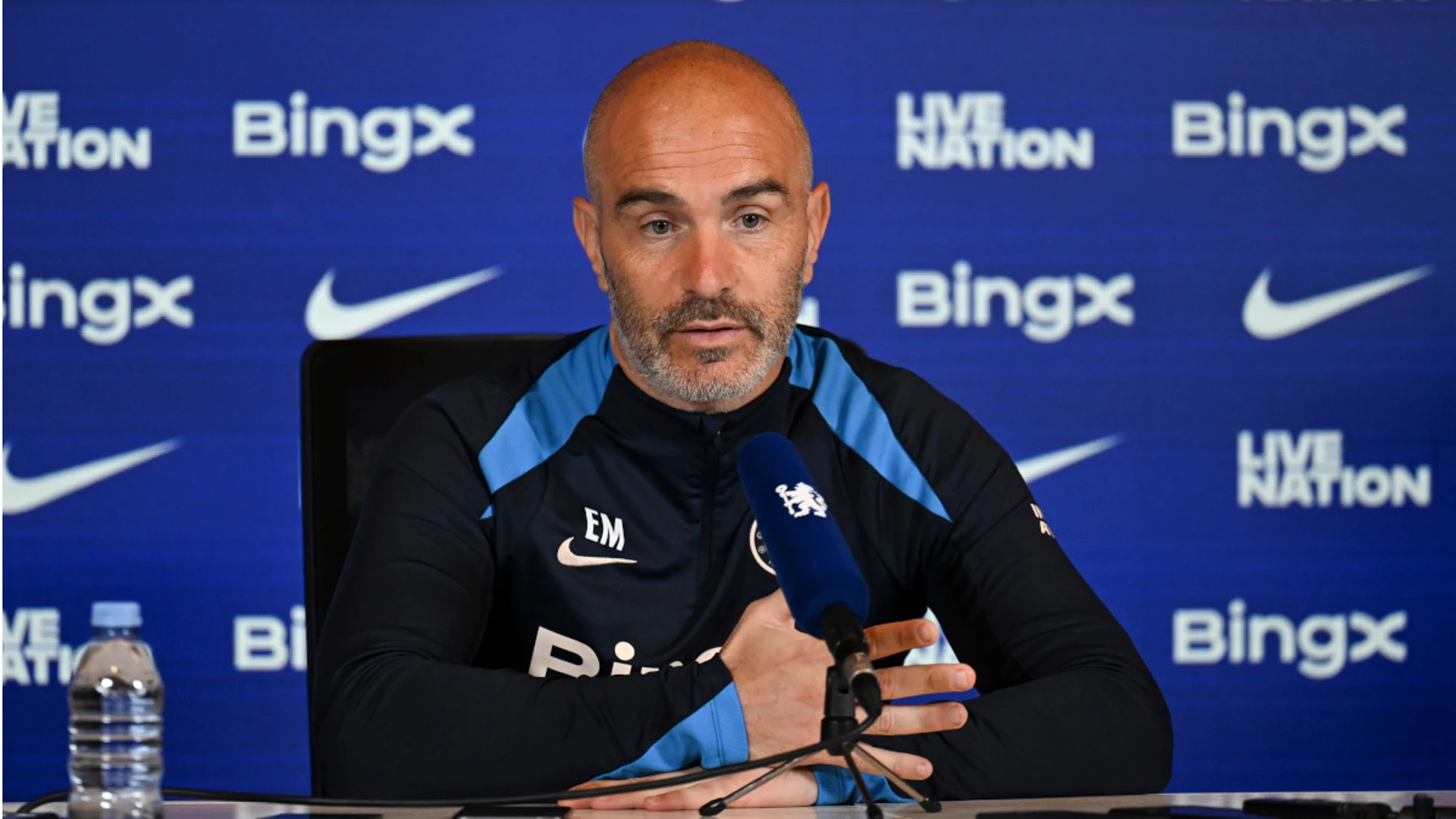 Maresca 'happy' with pressure of Champions League challenge