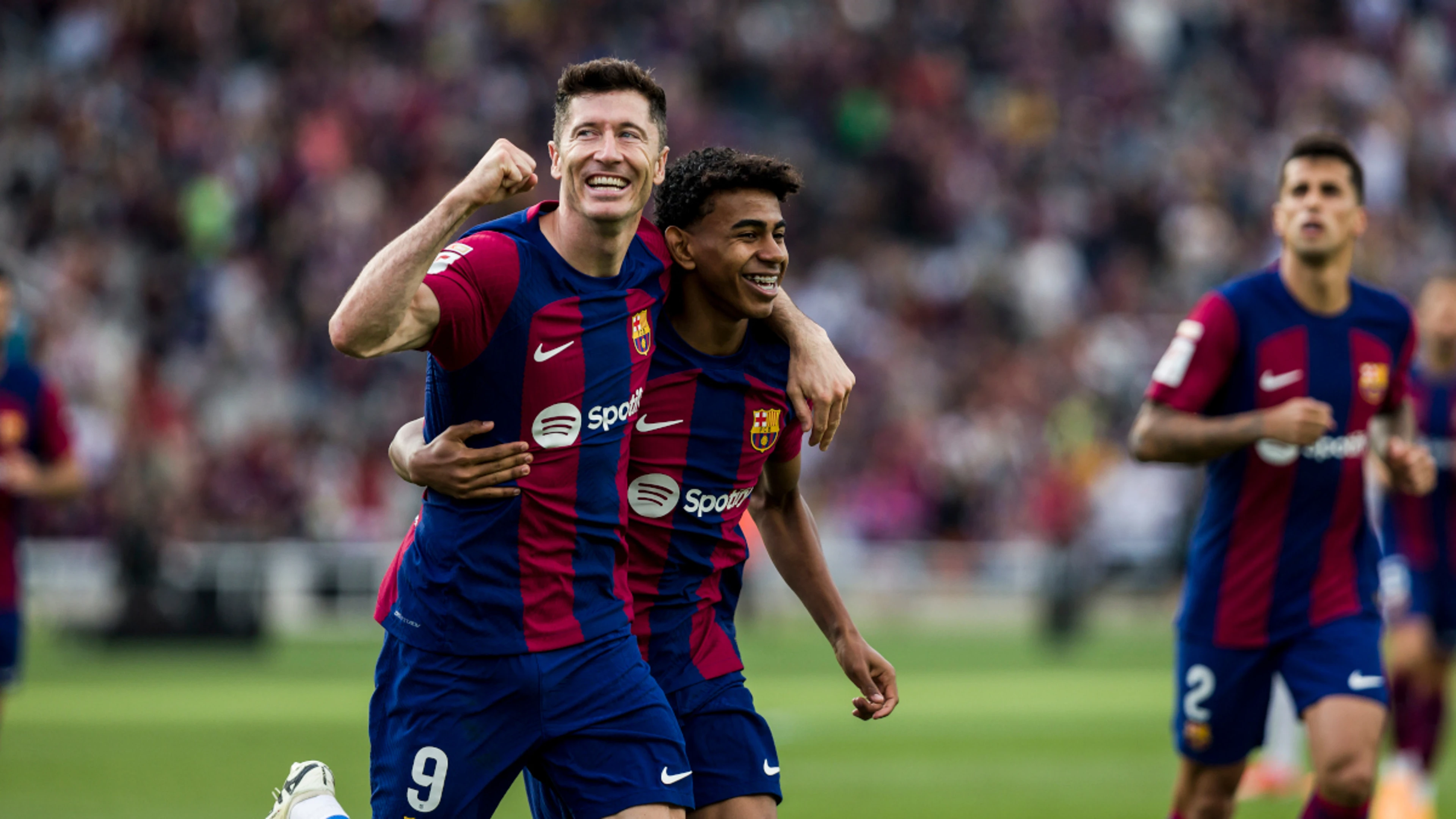 Lewandowski suggests he will stay at Barcelona next season