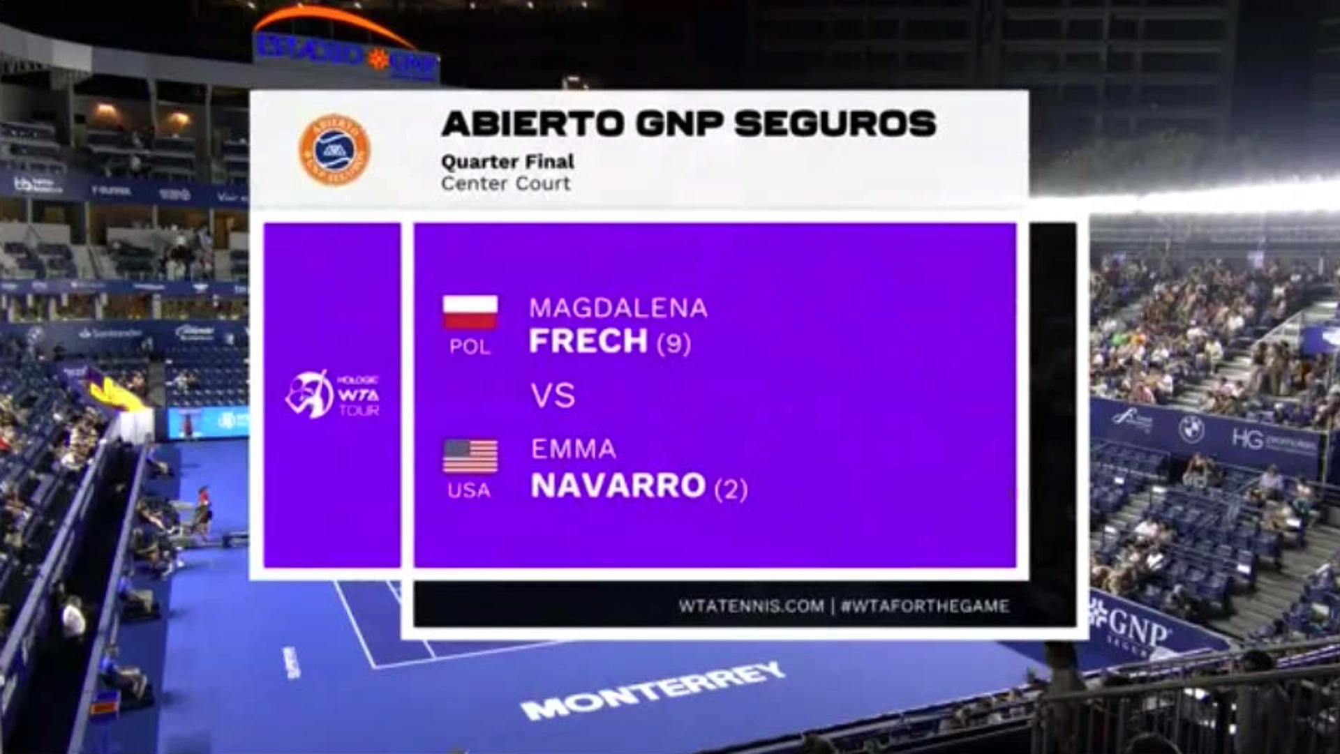 Magdalena Frech v Emma Navarro | Match Highlights | WTA