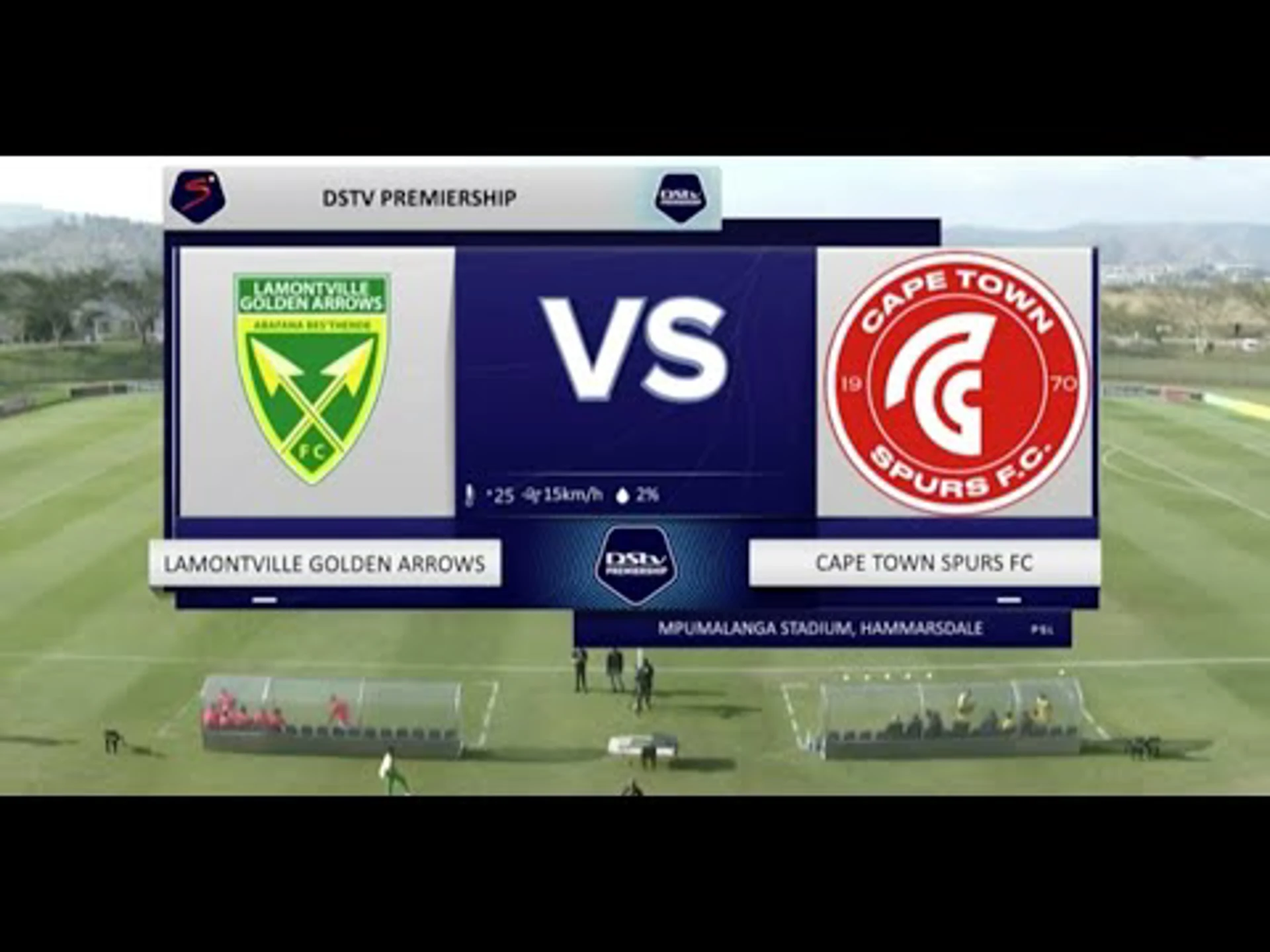 Golden Arrows v Cape Town Spurs | Match Highlights | DStv Premiership