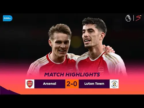 Arsenal v Luton Town | Match in 3 Minutes | Premier League
