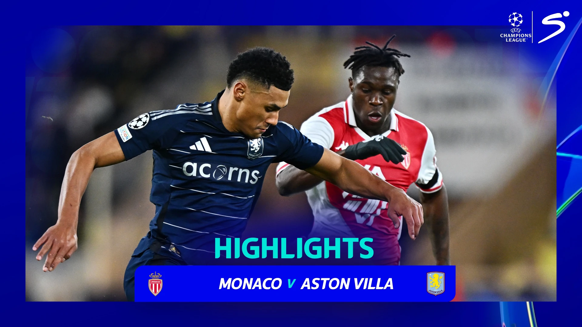 Monaco v Aston Villa | 90 in 90 | UEFA Champions League