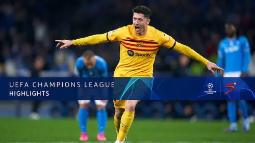 SSC Napoli v FC Barcelona | Highlights | Round of 16 | 1st Leg | UEFA Champions League